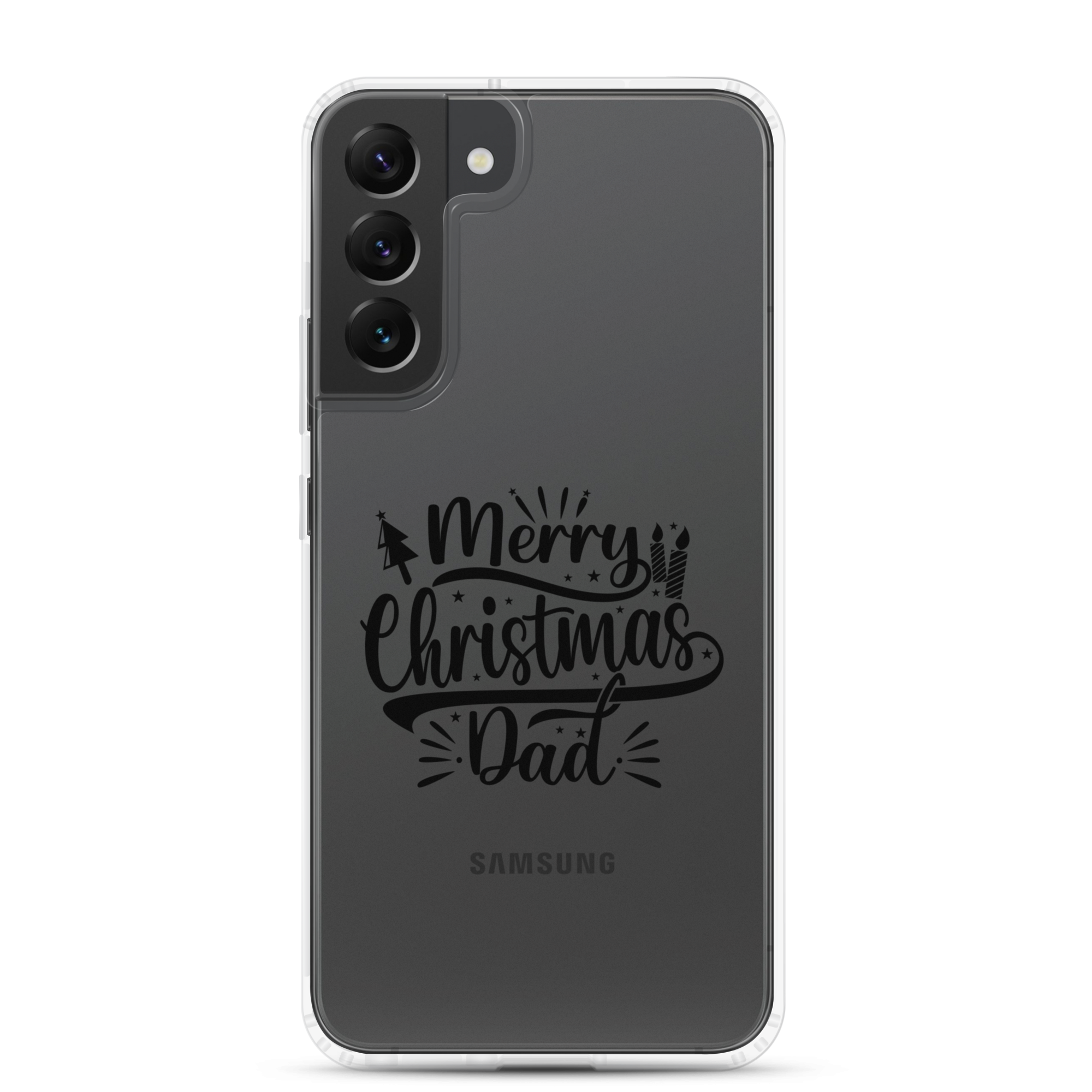 Merry Christmas Dad Clear Case for Samsung®