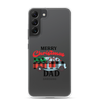 First Christmas As Dad Clear Case for Samsung®