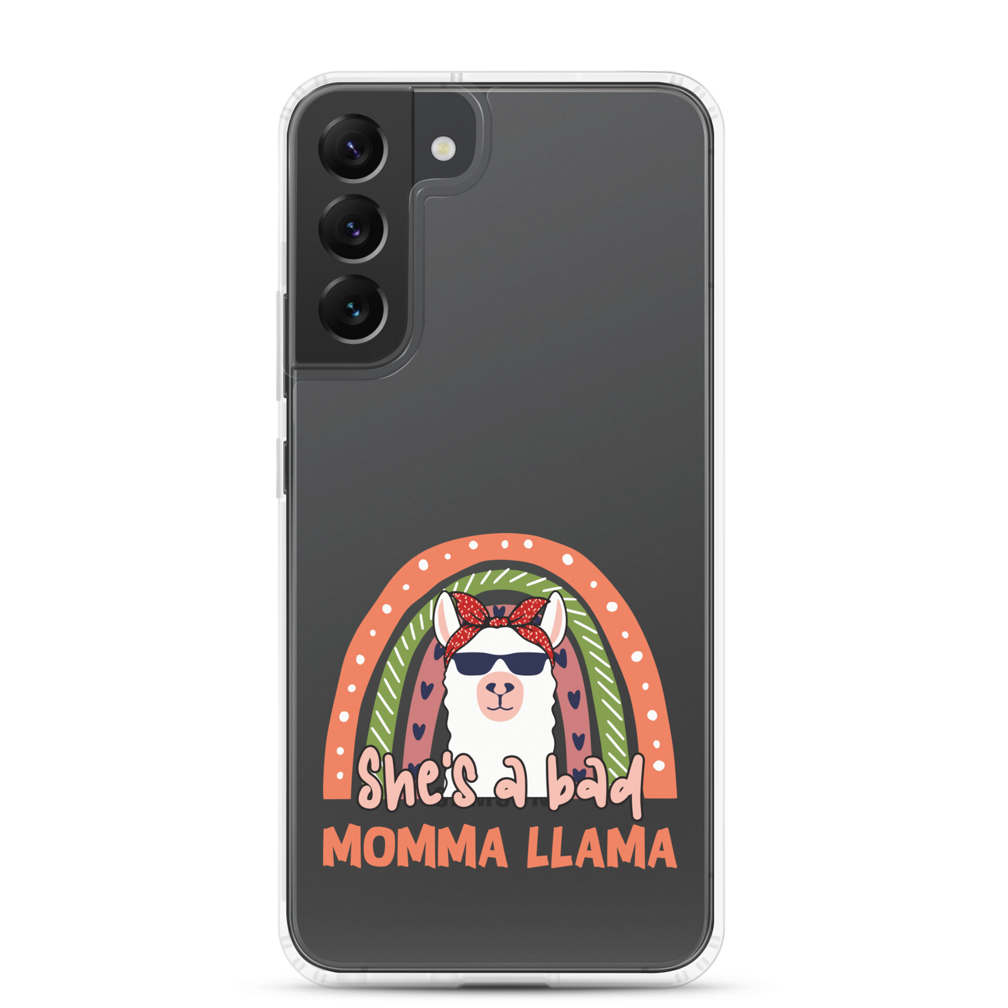 She's A Bad Momma Llama Clear Case for Samsung®