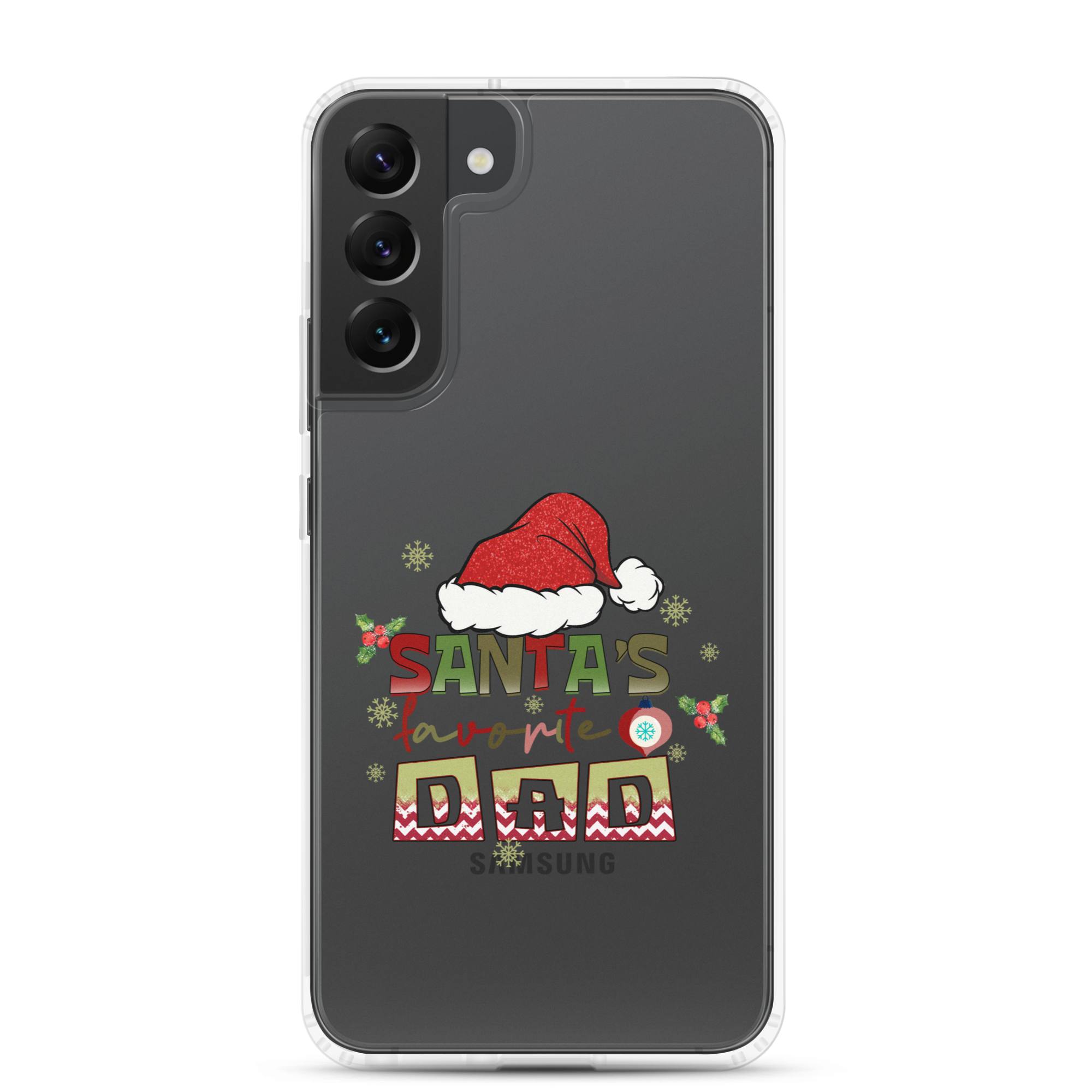 Santa's Favorite Dad Clear Case for Samsung®