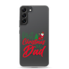 First Christmas As Dad Clear Case for Samsung®