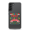 2024 My First Christmas With My Great Grandfather Clear Case for Samsung®