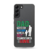 Dad Thanks For Not Pulling Out, Happy Father's Day, Love Clear Case for Samsung®