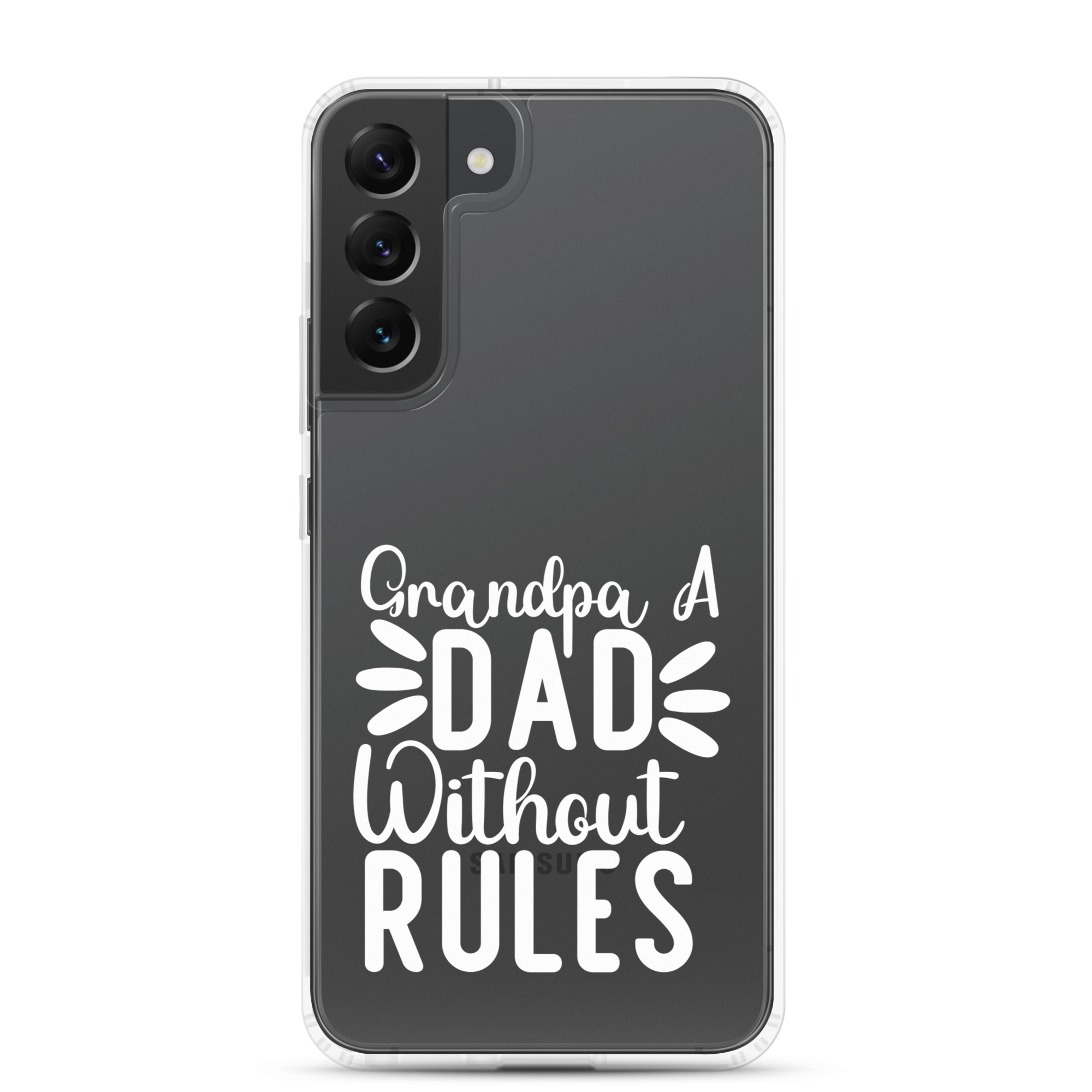 Grandpa A Dad Without Rules Clear Clear Case for Samsung®