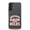 Grandpa Are Dads Without Rules Clear Case for Samsung®