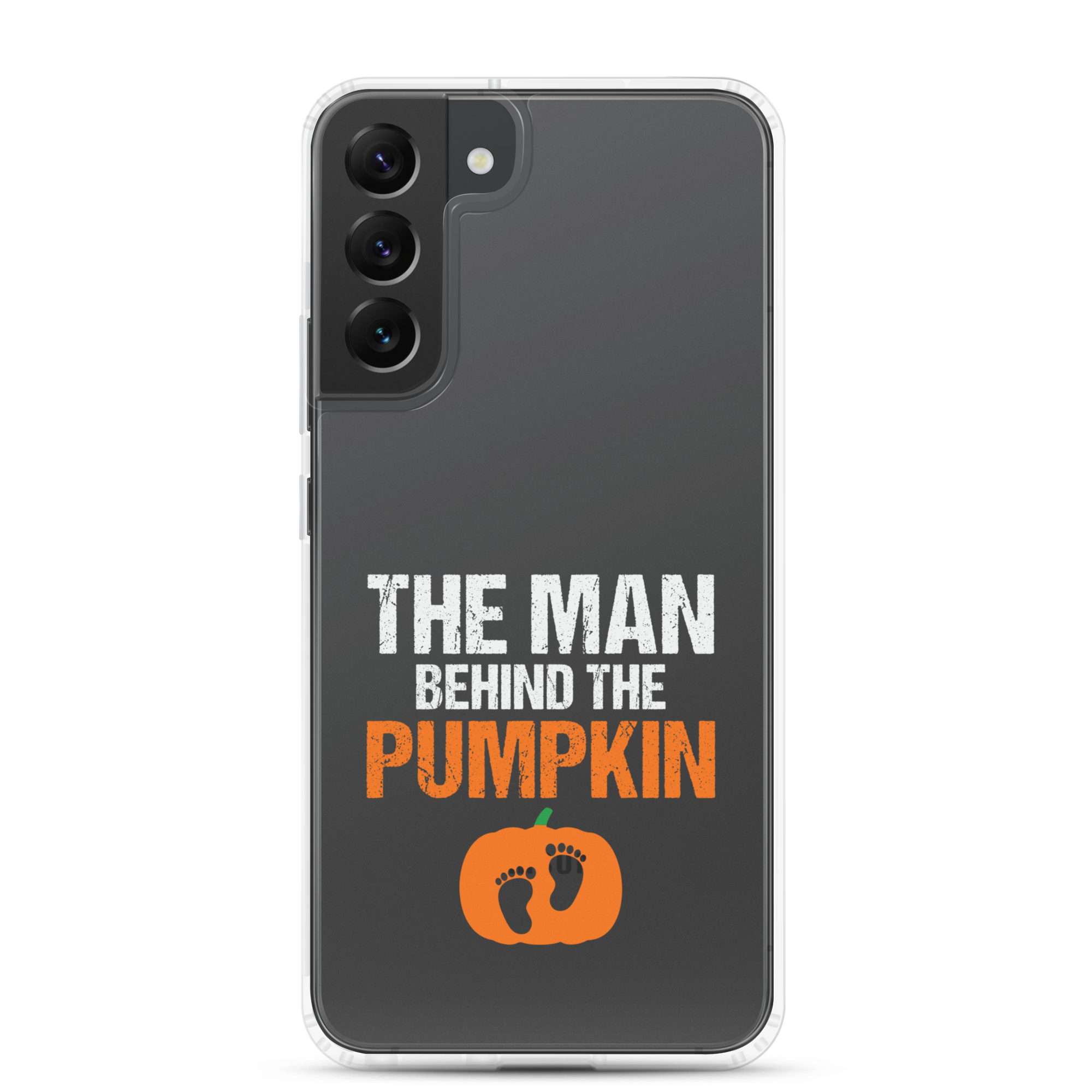 The Man Behind The Pumpkin Clear Case for Samsung®