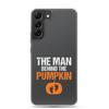 The Man Behind The Pumpkin Clear Case for Samsung®