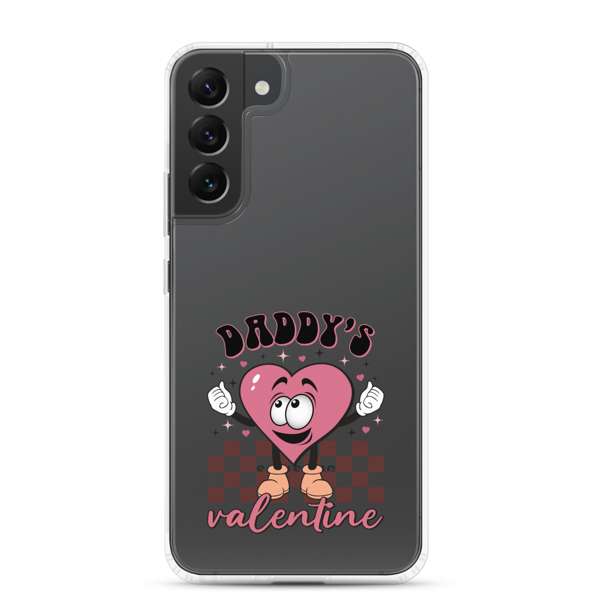 Daddy's Valentine Clear Case for Samsung®