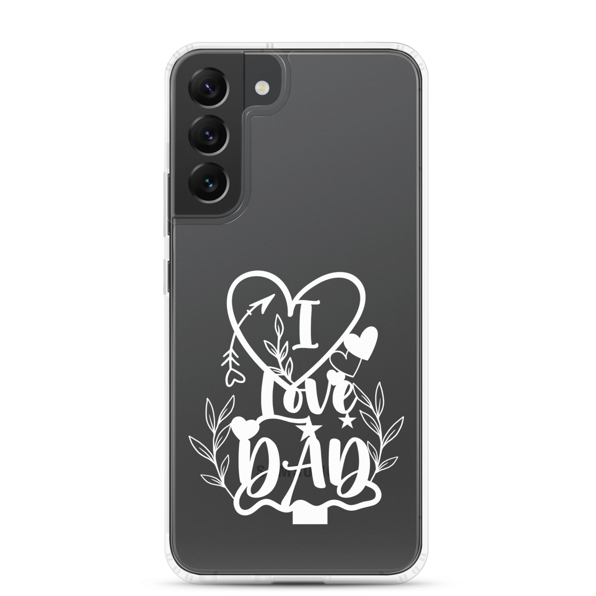 I Love Dad Clear Case for Samsung®