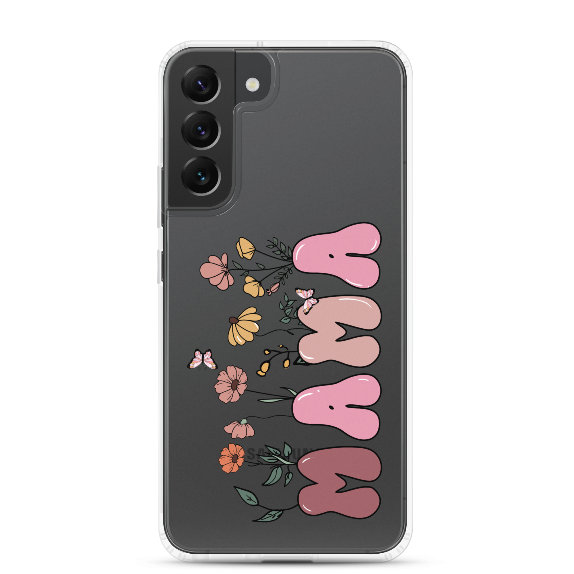 Floral Mama Clear Case for Samsung®