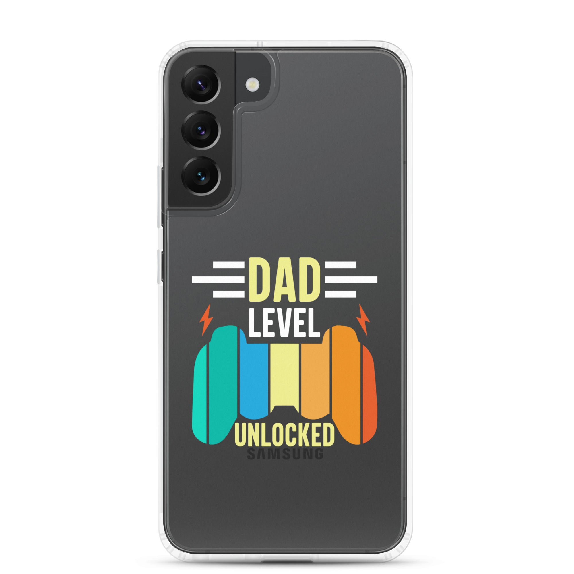 Dad Level Unlocked Clear Case for Samsung®