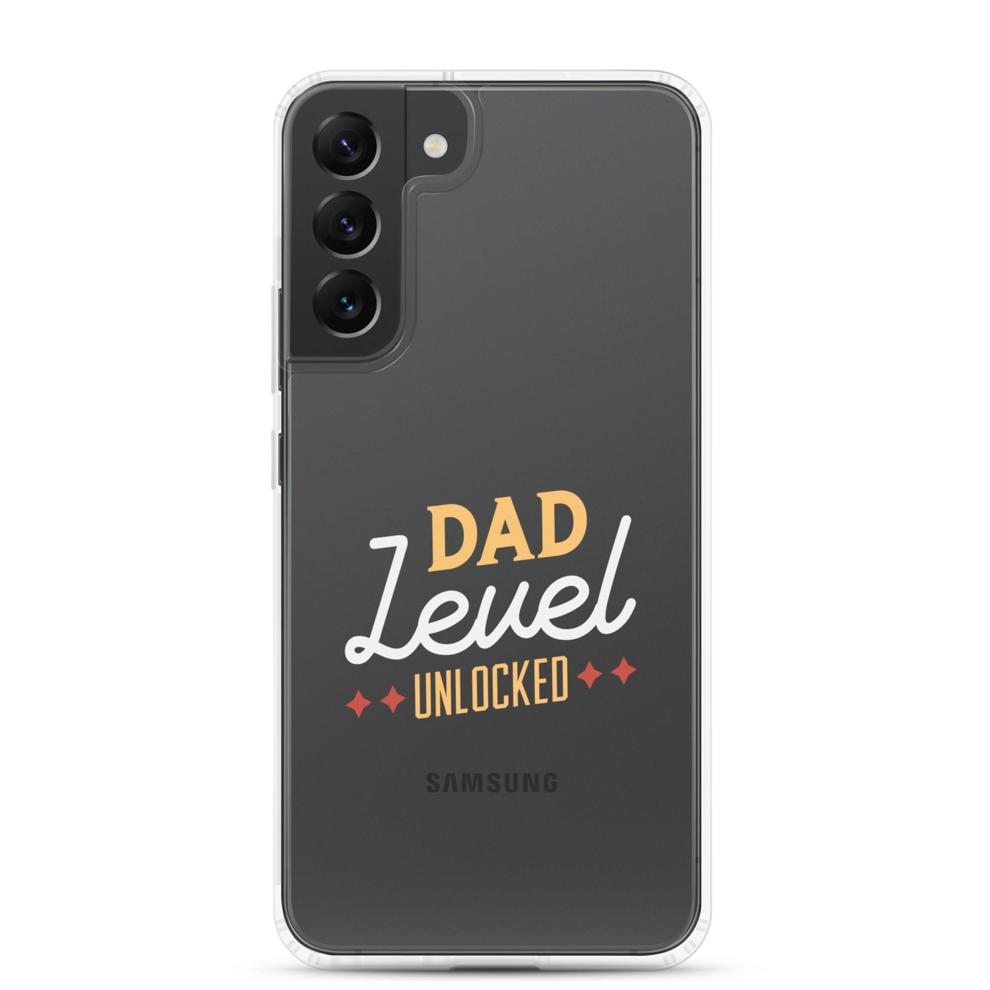 Dad Level Unlocked Clear Case for Samsung®