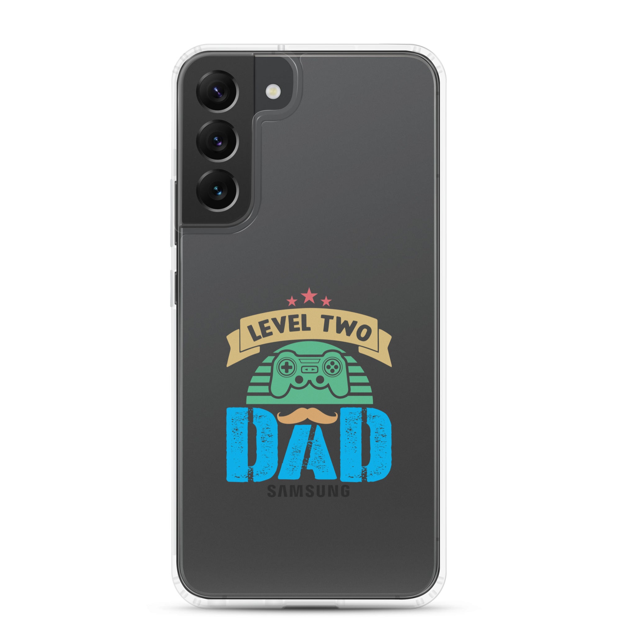 Level Two Dad Clear Case for Samsung®