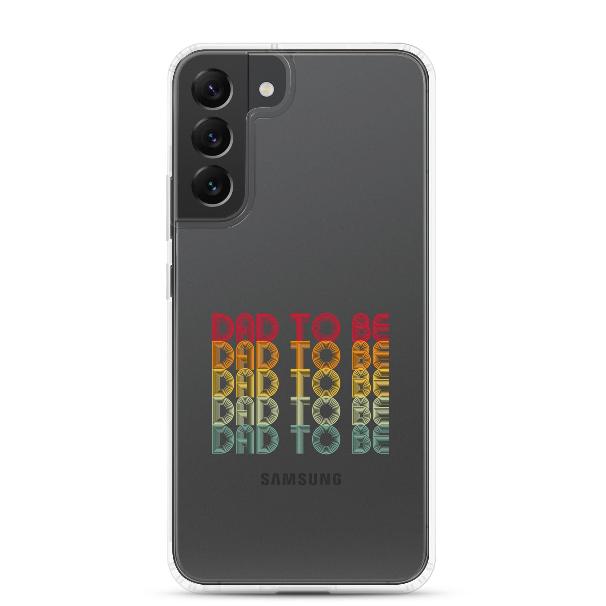 Dad To Be Clear Case for Samsung®