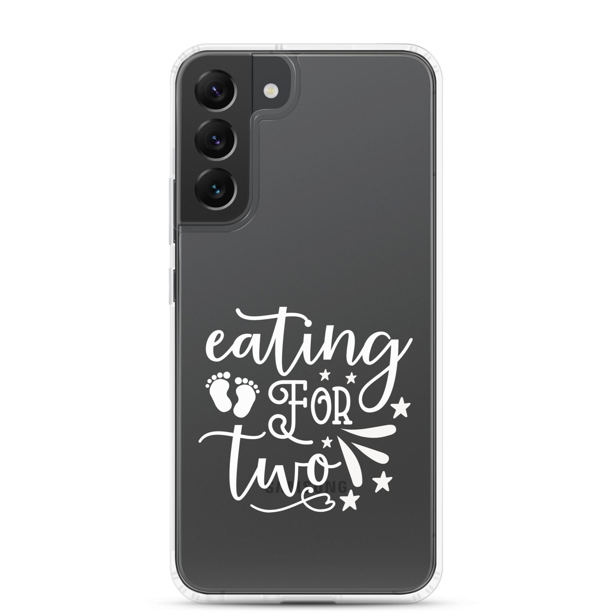 I'm Eating for Two Clear Case for Samsung®