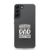 Sawdust Is Dad Glitter Clear Case for Samsung®