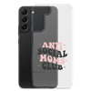 Anti Social Moms Club Clear Case for Samsung®