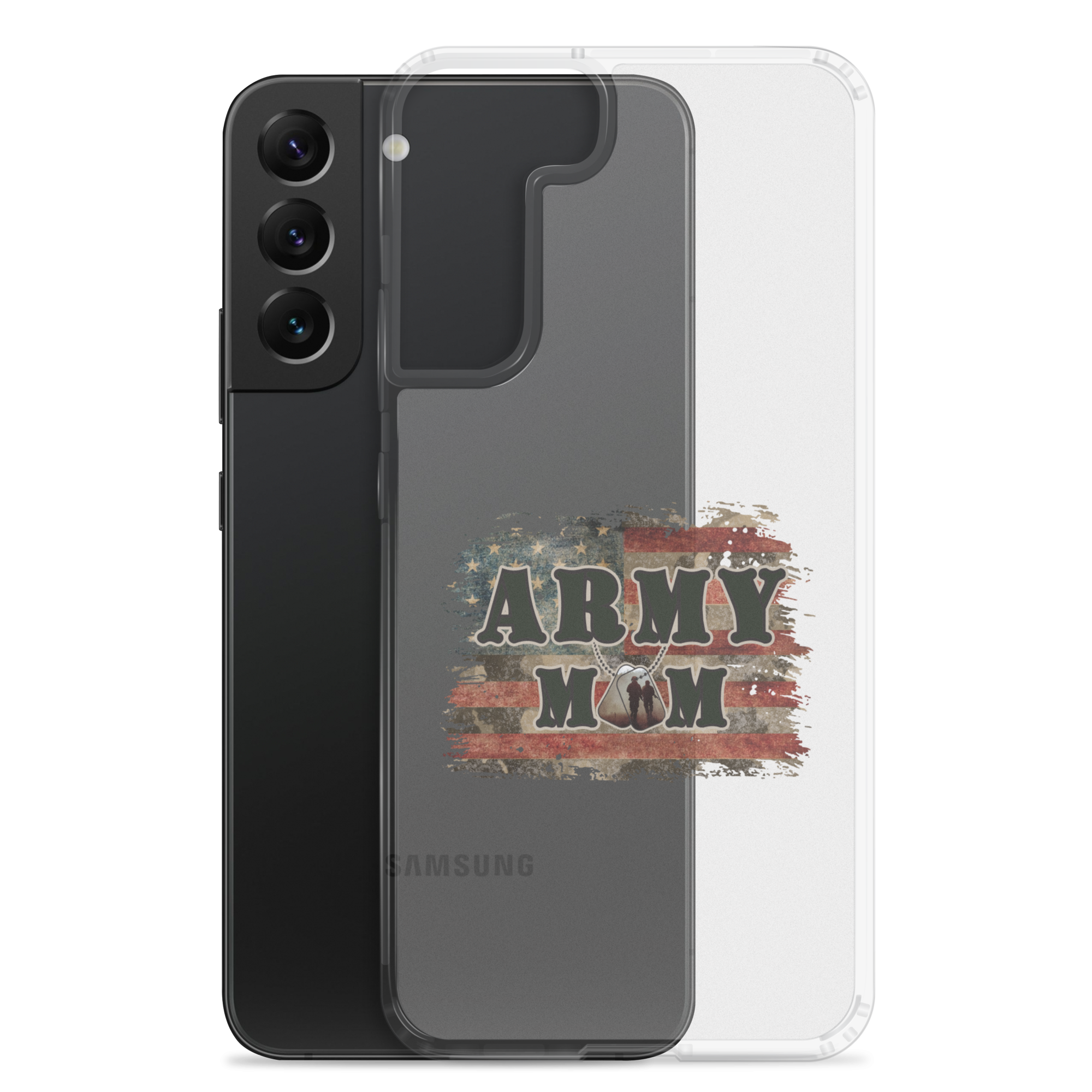 Army Mom Clear Case for Samsung®