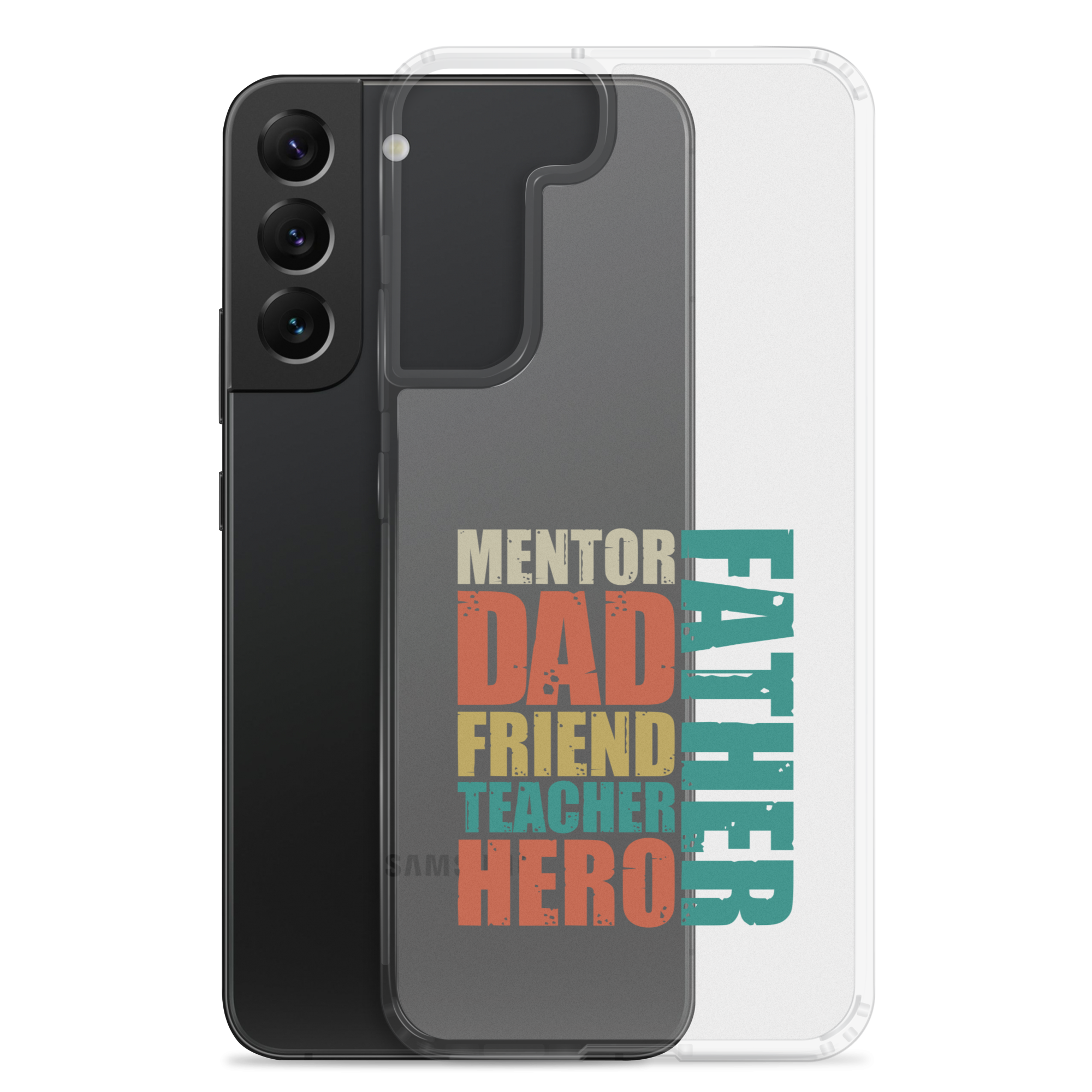 Mentor Dad Fiend Teacher Hero Father Clear Case for Samsung®