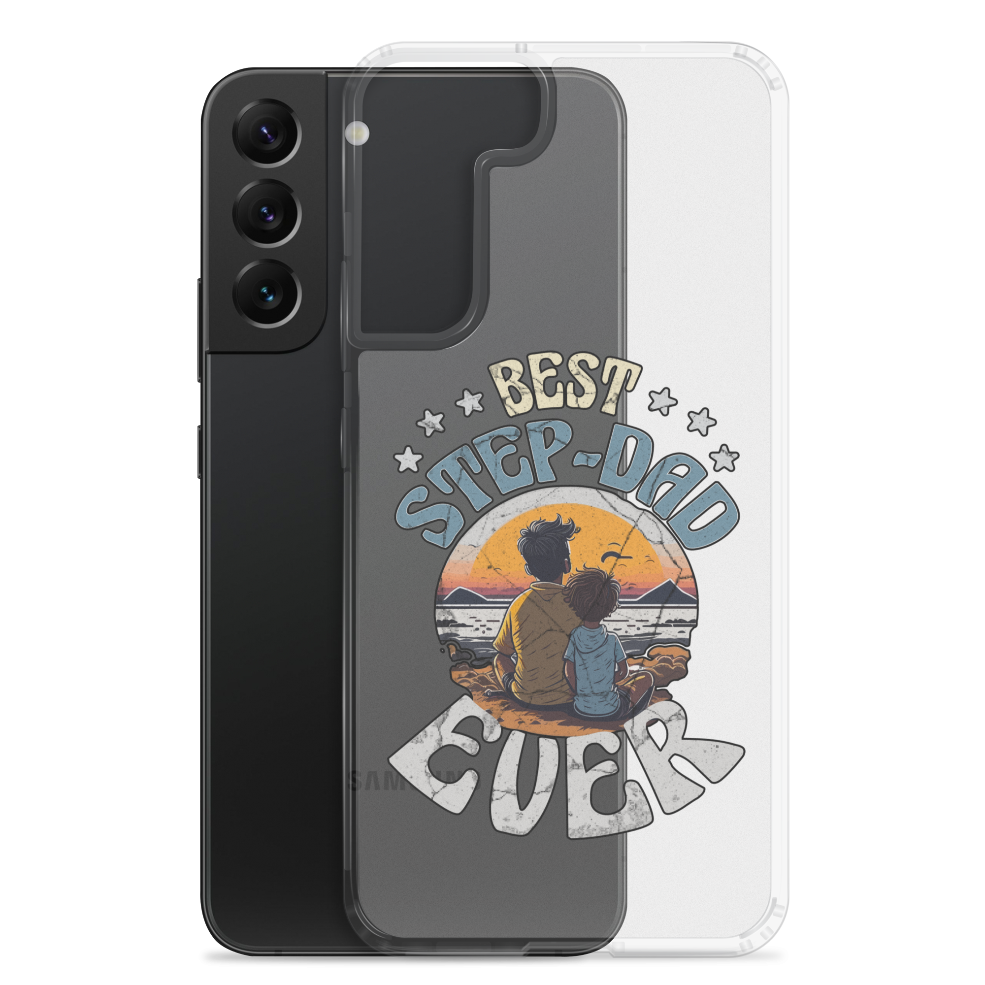 Best Step-Dad Ever Clear Case for Samsung®