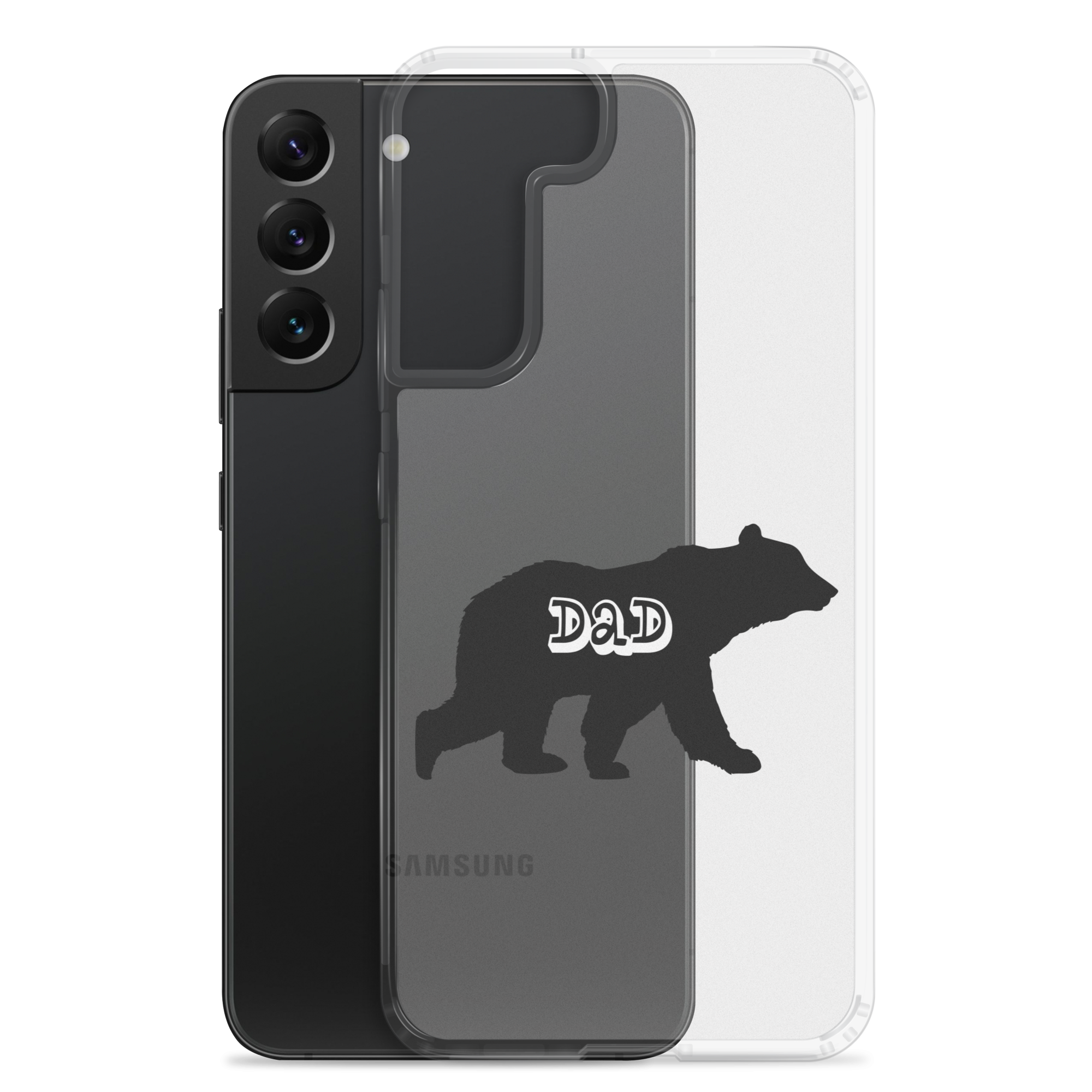 Bear Dad Clear Case for Samsung®