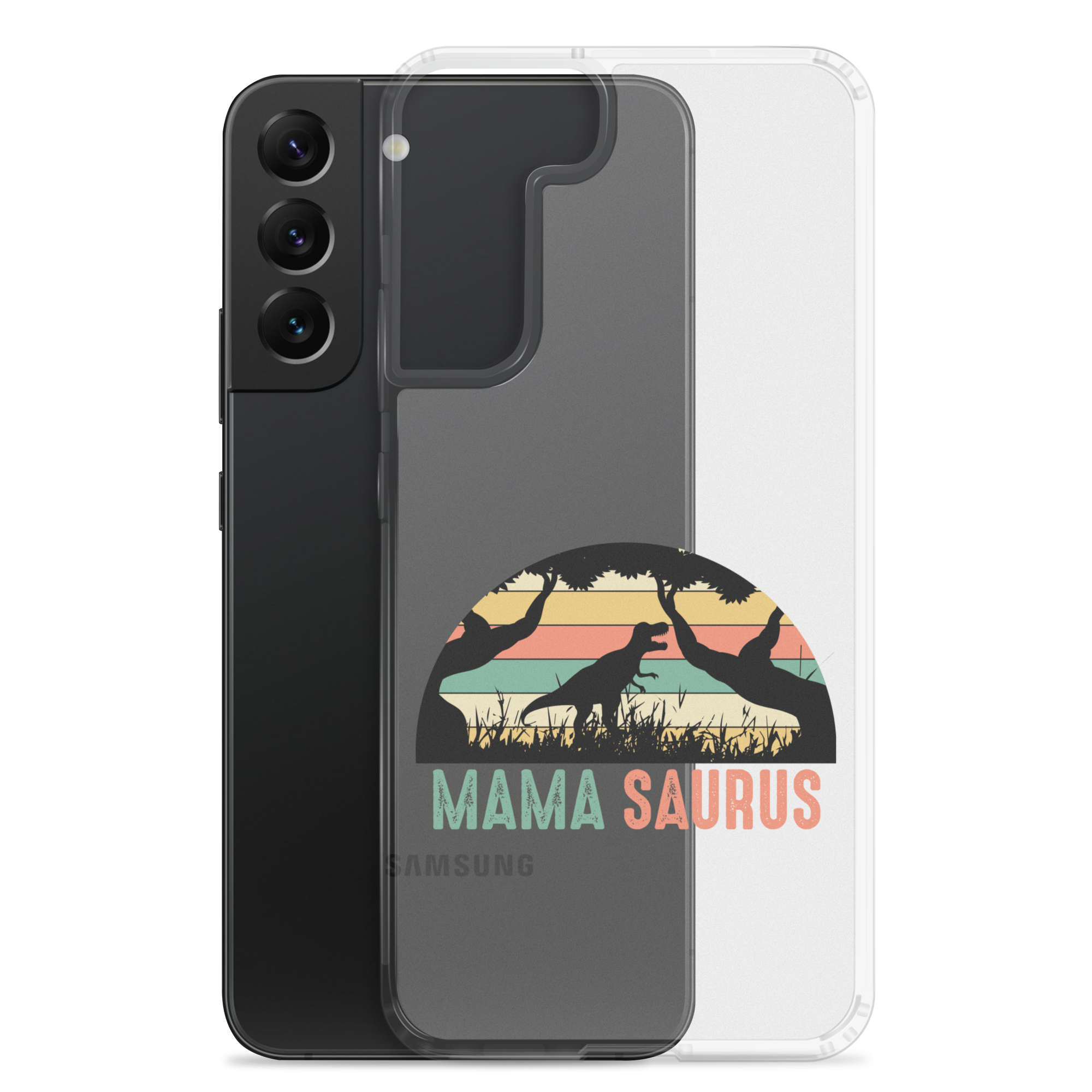 Mamasausrus Clear Case for Samsung®