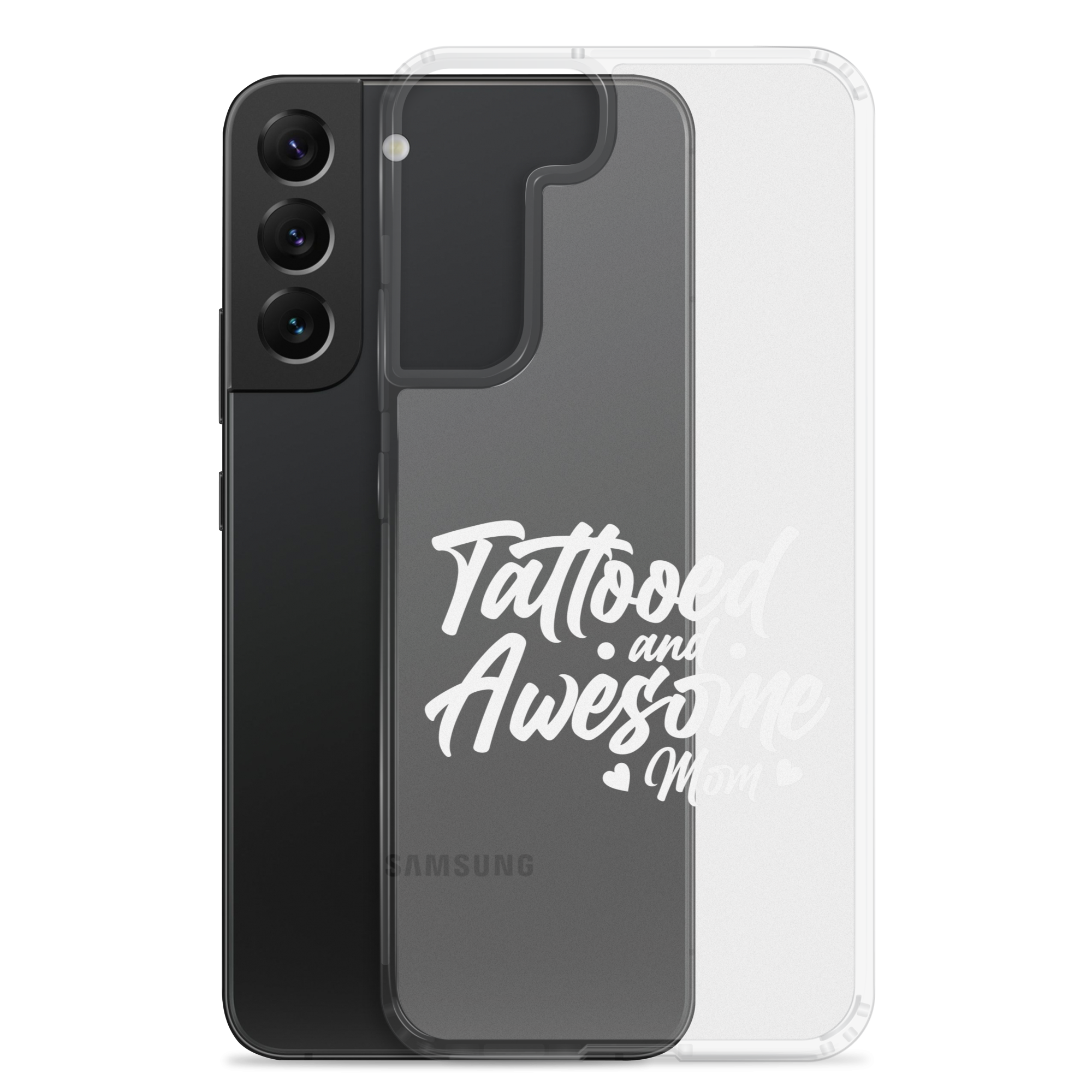 Tattooed And Awesome Mom Clear Case for Samsung®