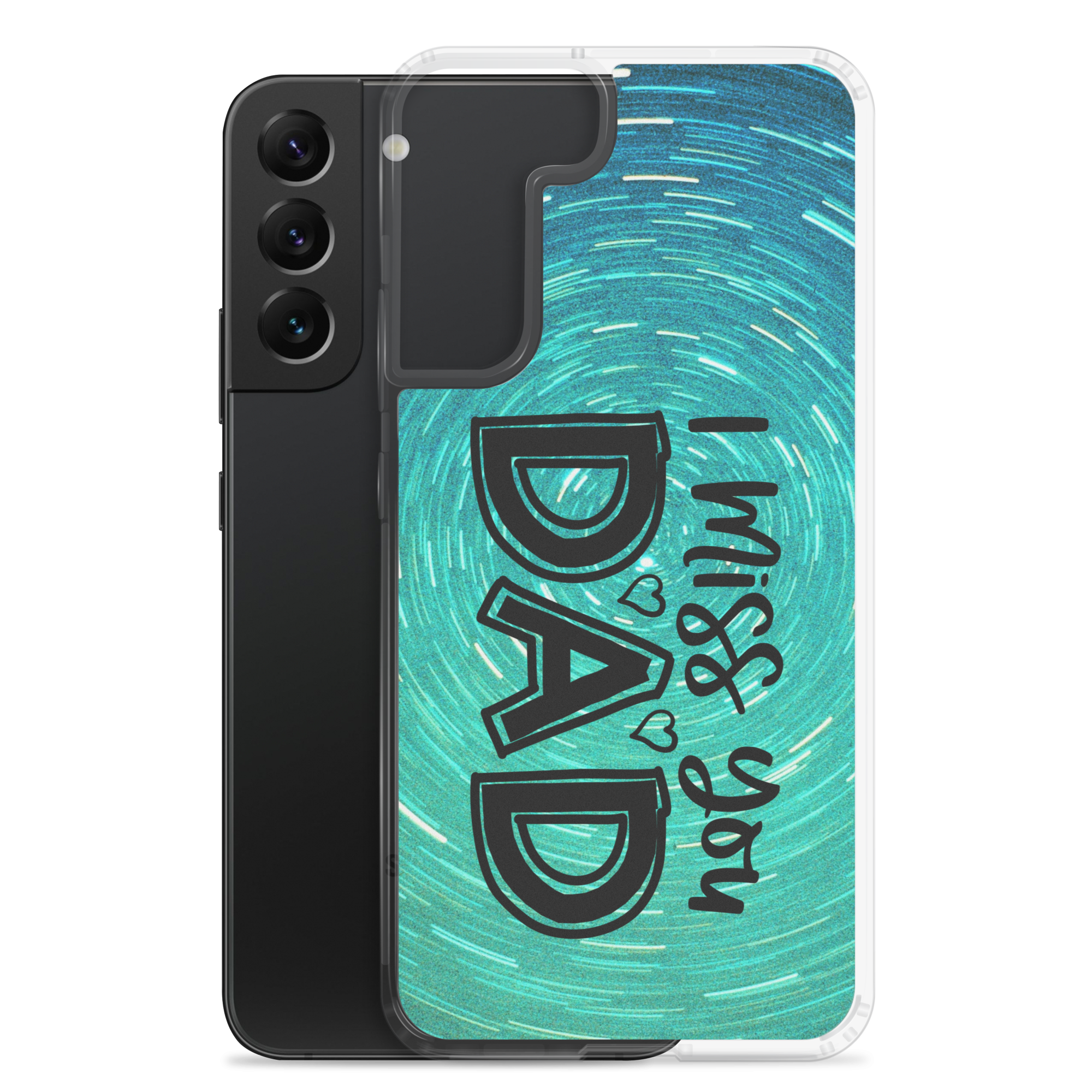 I Miss You Dad Clear Case for Samsung®