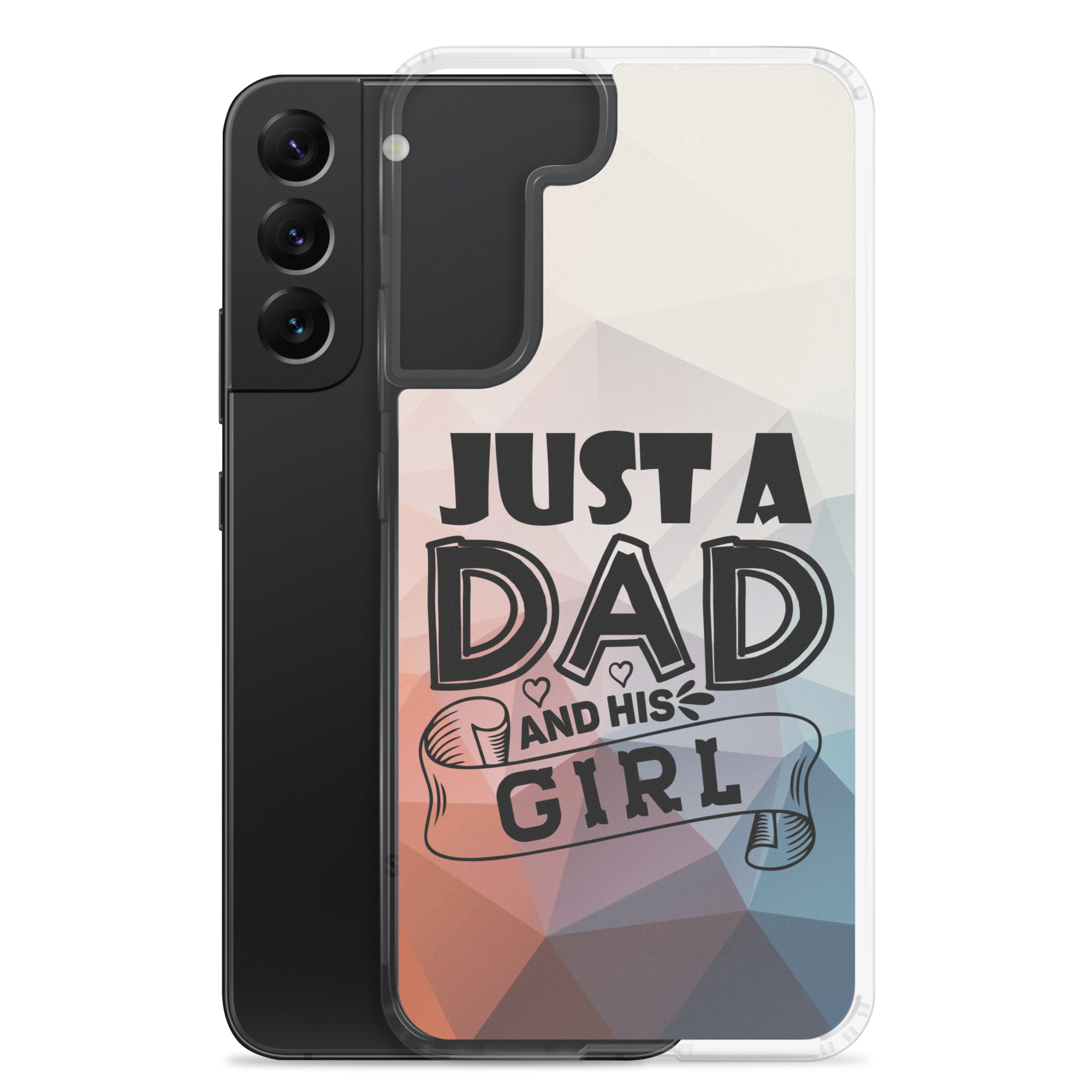 Just A Dad And His Girl Clear Case for Samsung®