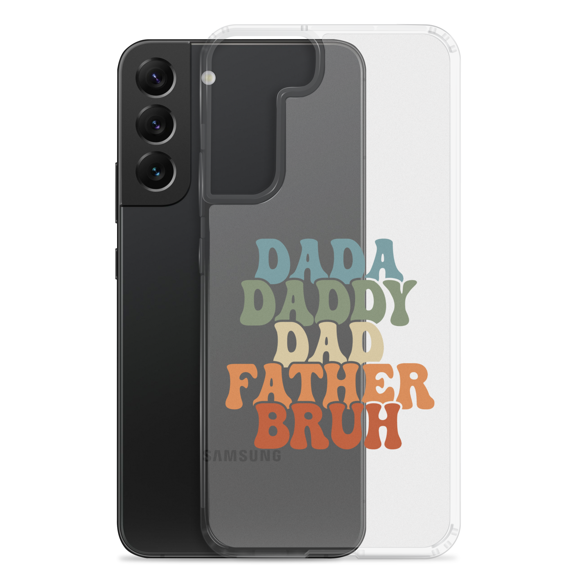 Dada Daddy Dad Father Bruh Clear Case for Samsung®