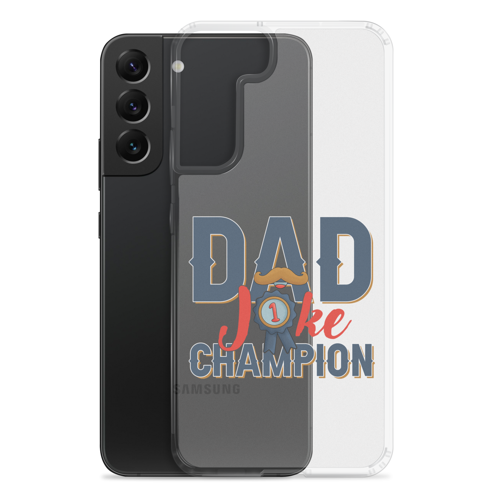 Dad Joke Champion Clear Case for Samsung®