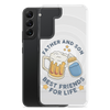 Father And Son Best Friends For Life Clear Case for Samsung®