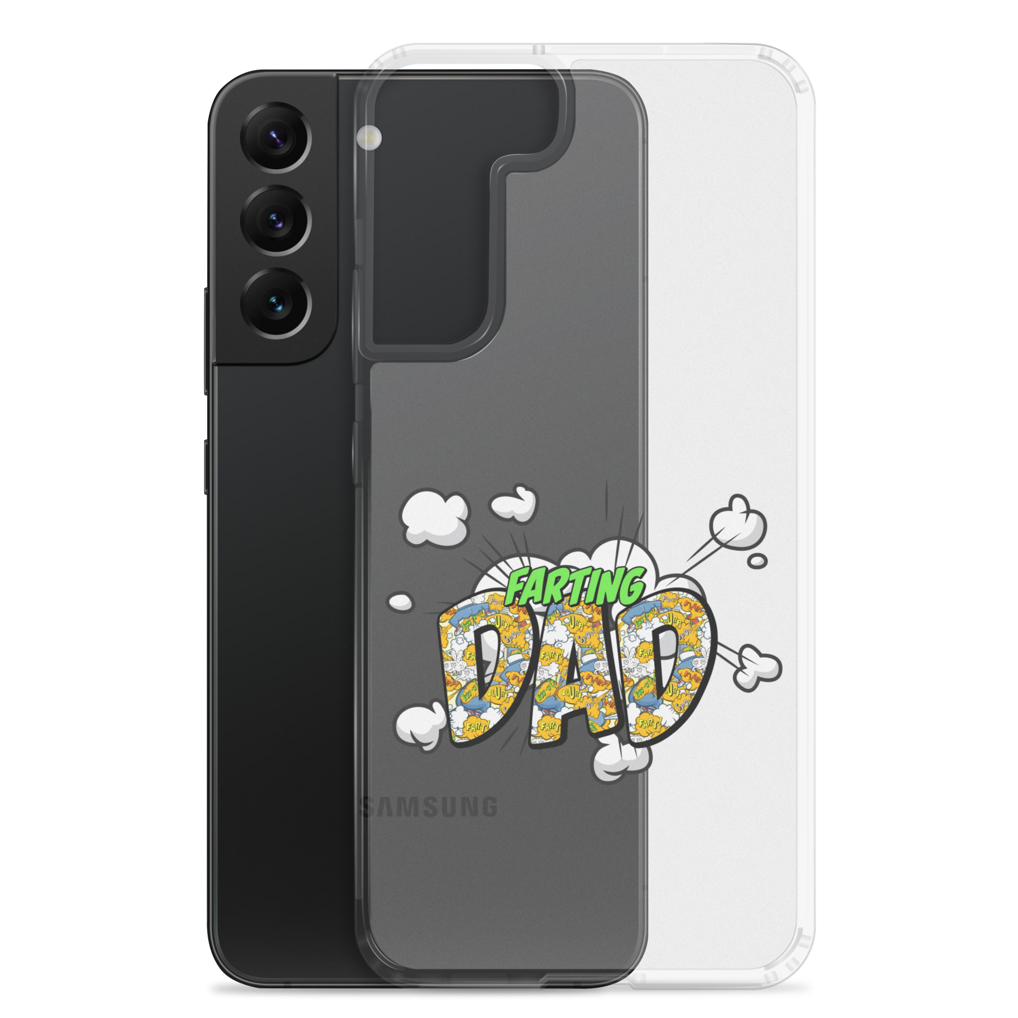 Farting Dad Clear Case for Samsung®