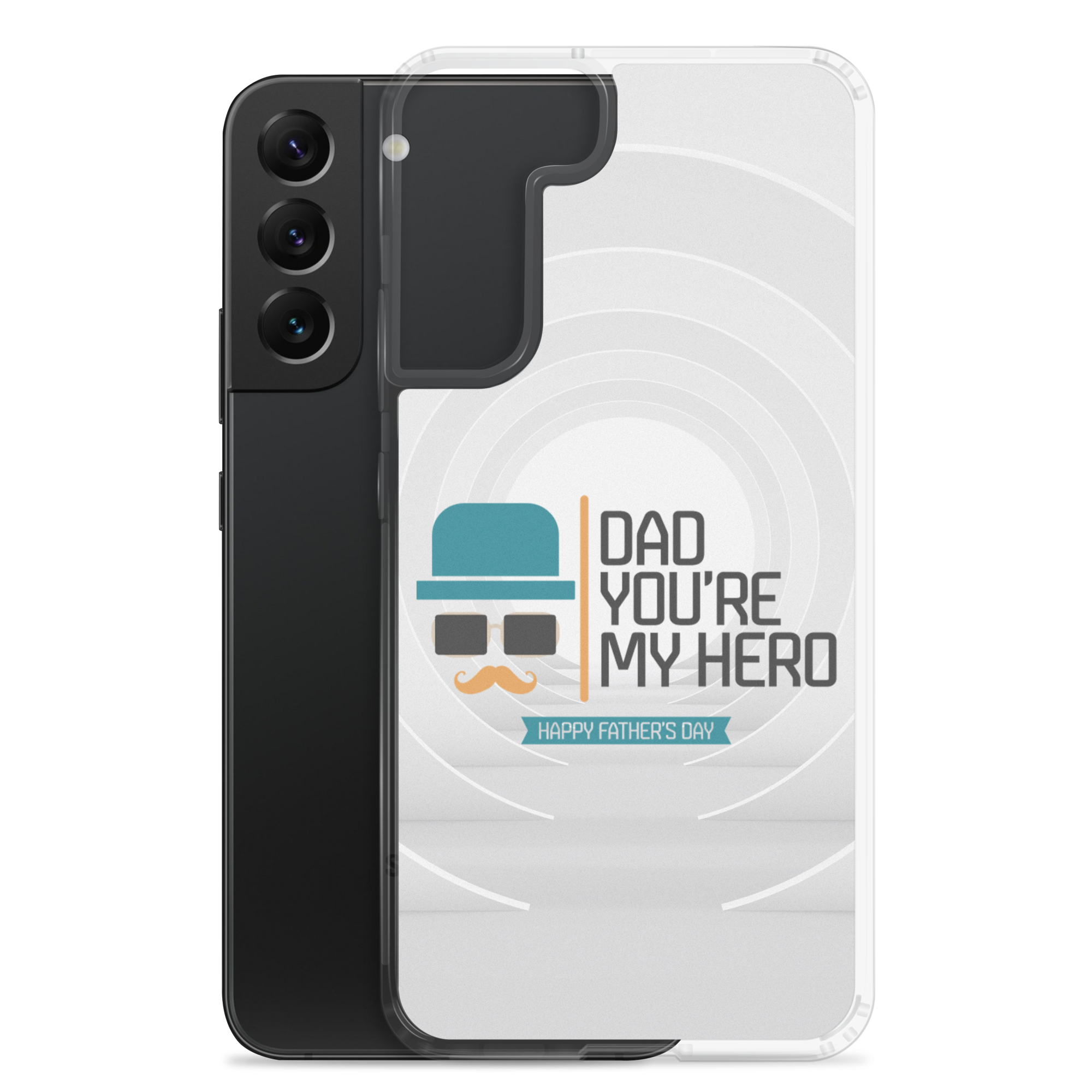 Dad You're My Hero Happy Father's Day Clear Case for Samsung®