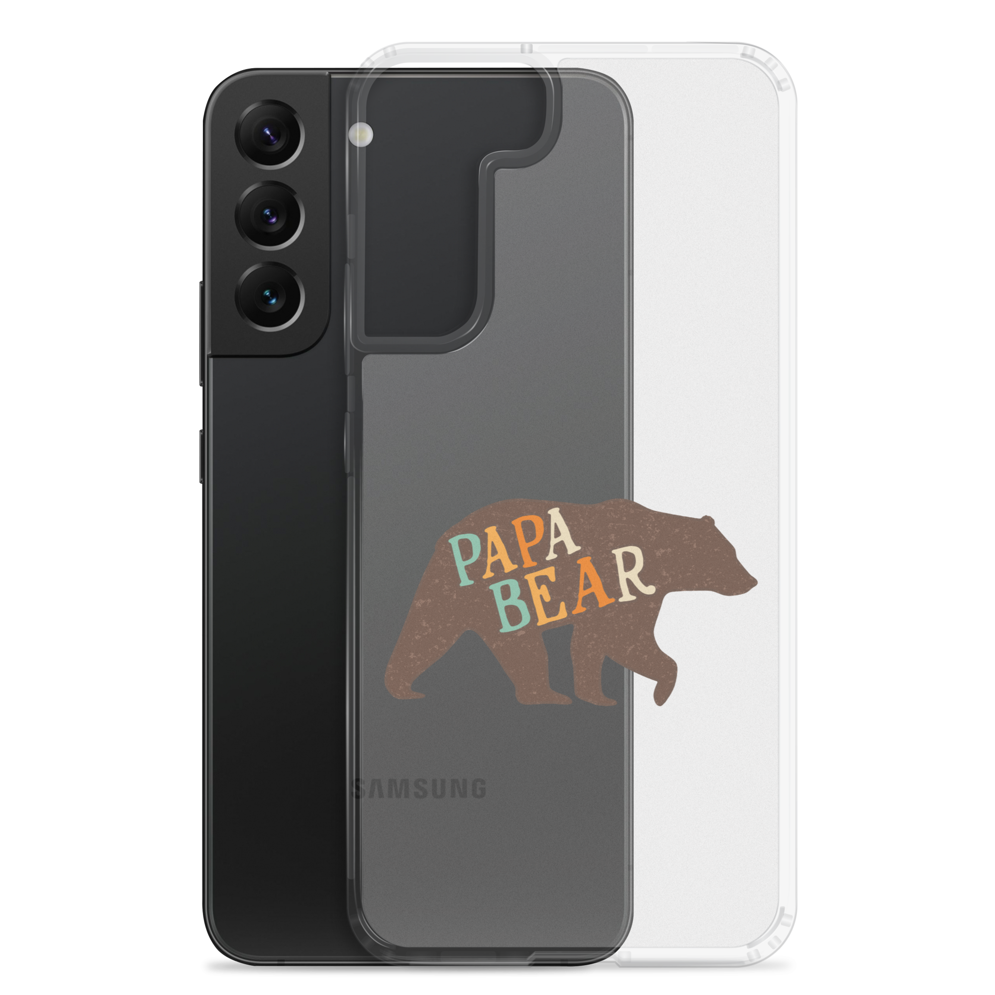 Papa Bear Clear Case for Samsung®