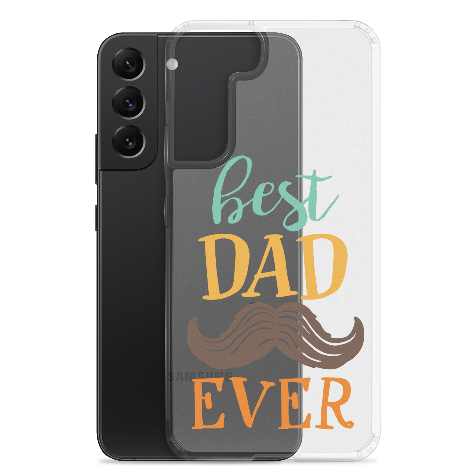 Best Dad Ever Clear Case for Samsung®