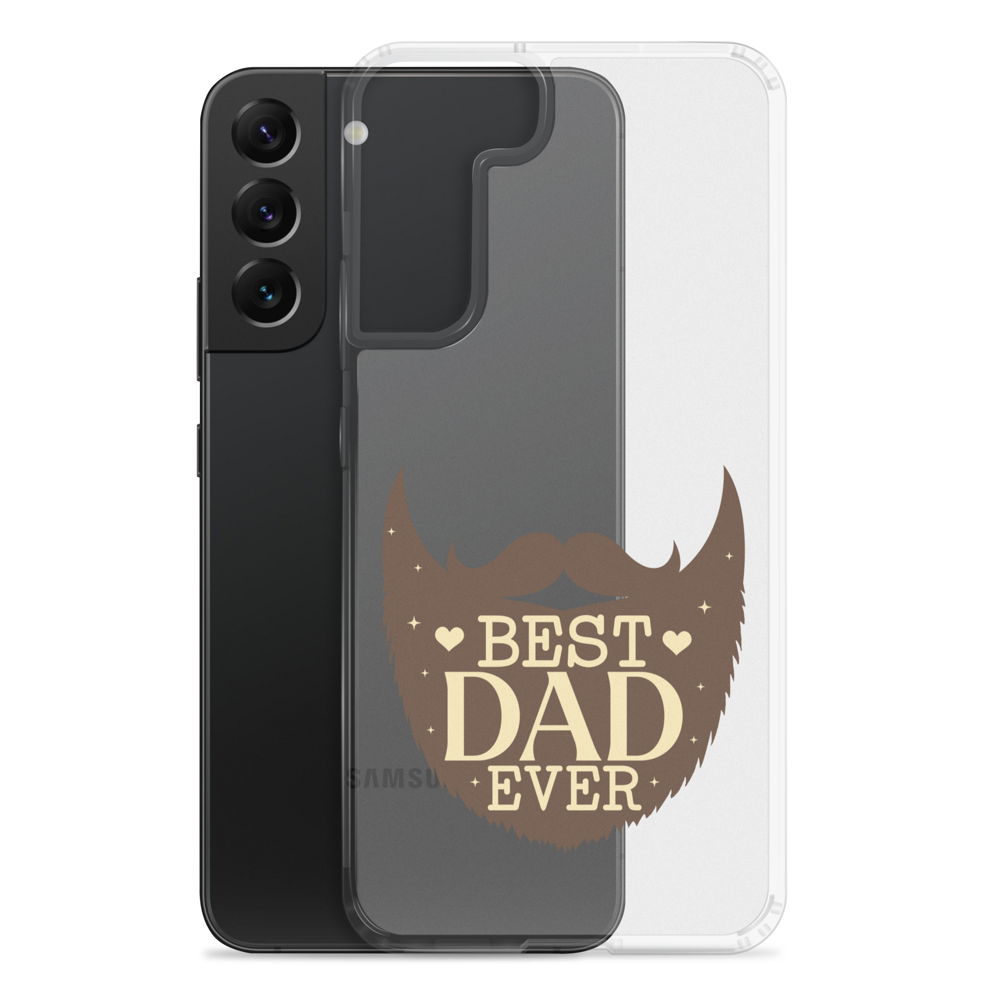 Best Dad Ever Clear Case for Samsung®