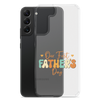 Our First Father's Day Clear Case for Samsung®