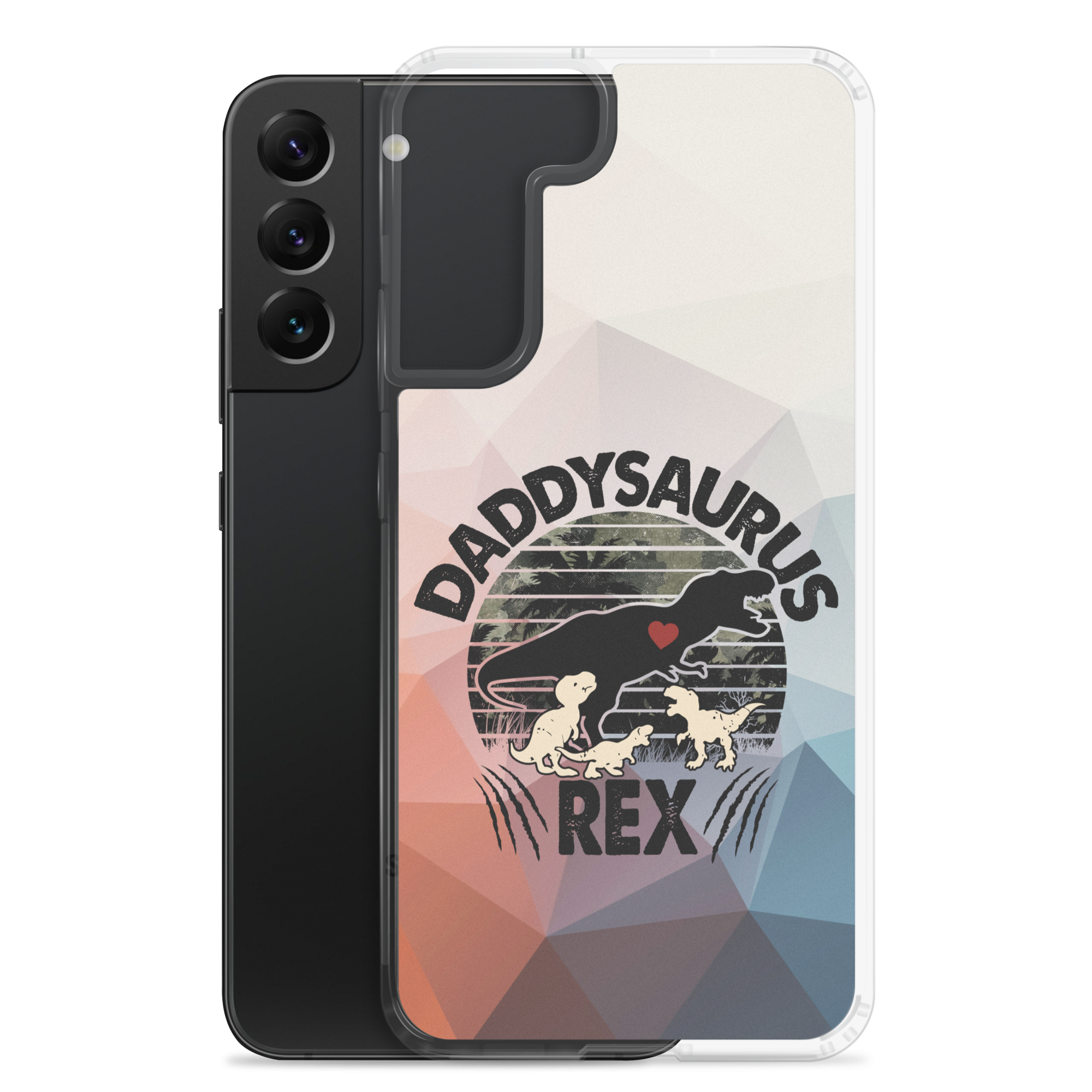 Daddysaurus Rex Clear Case for Samsung®