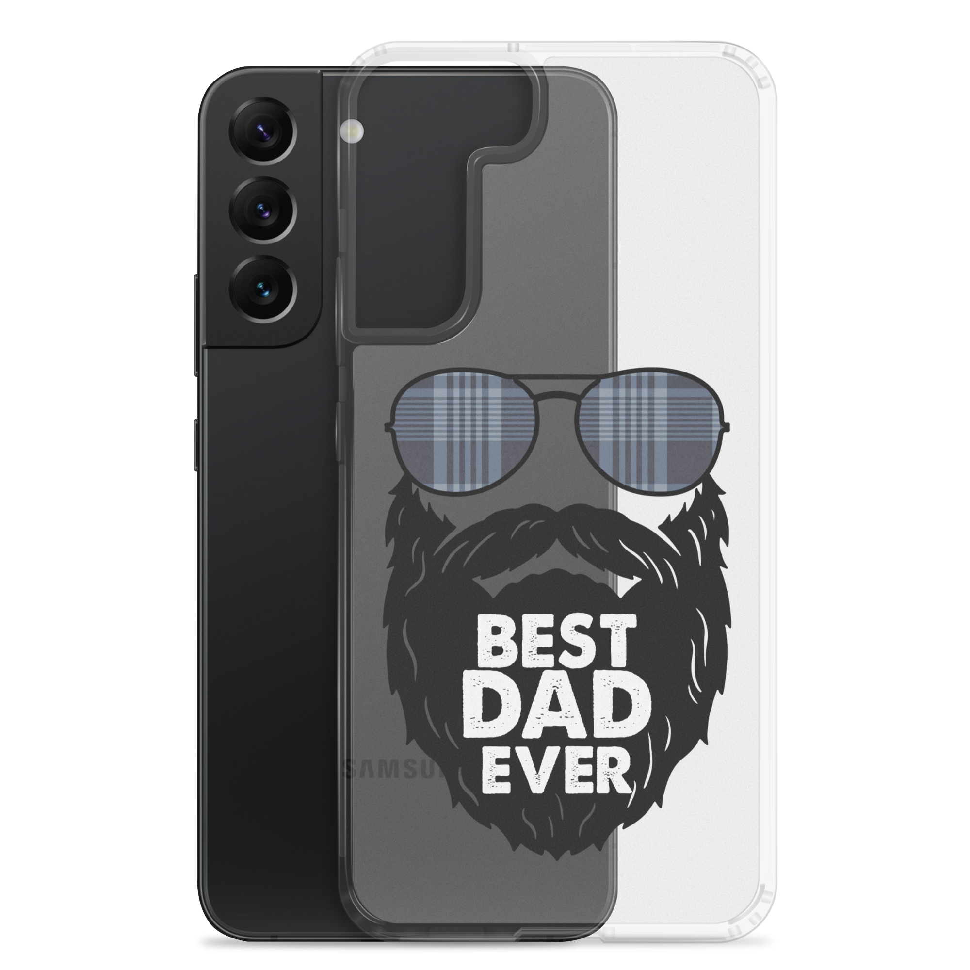 Best Dad Ever Clear Case for Samsung®