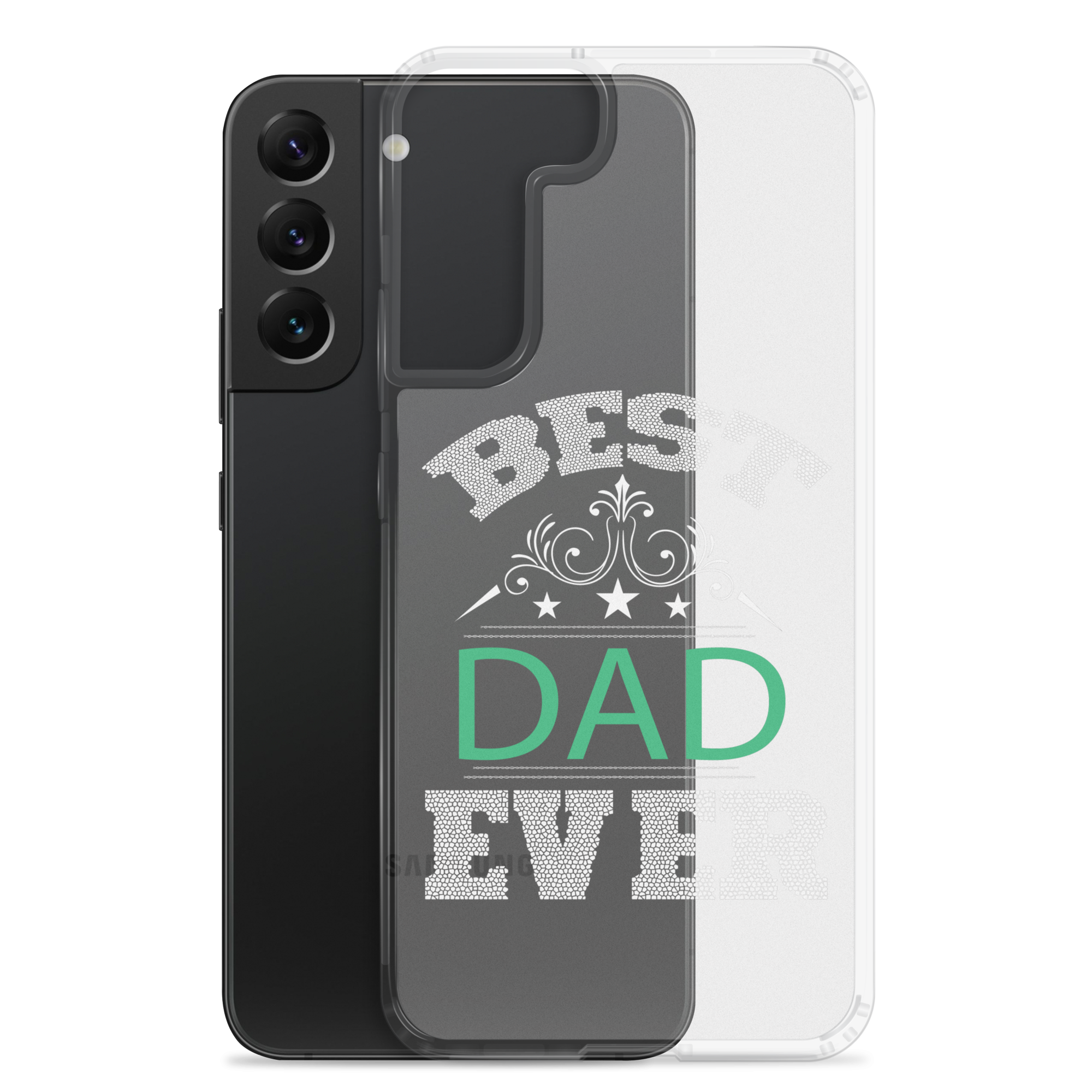 Best Dad Ever Clear Case for Samsung®