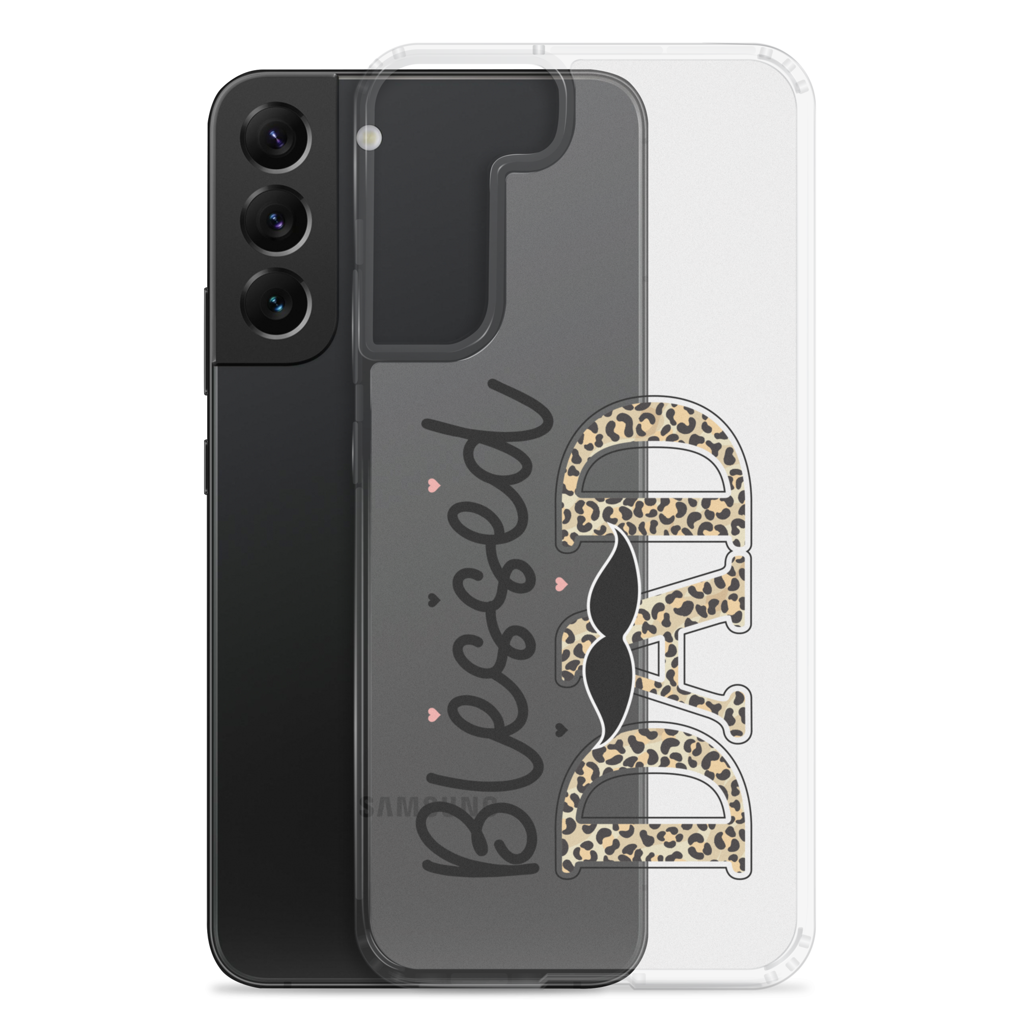 Blessed Dad Clear Case for Samsung®