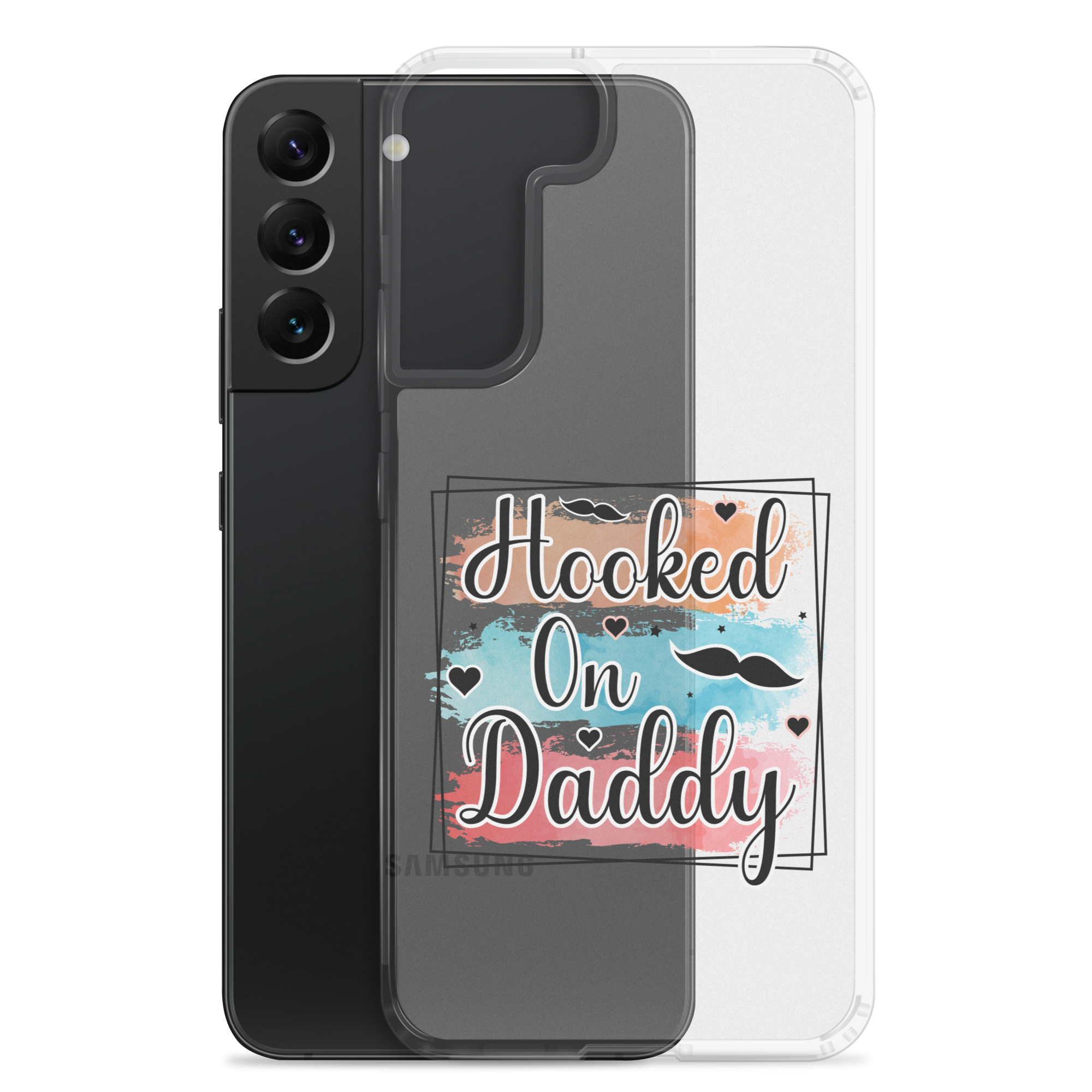 Hooked On Daddy Clear Case for Samsung®