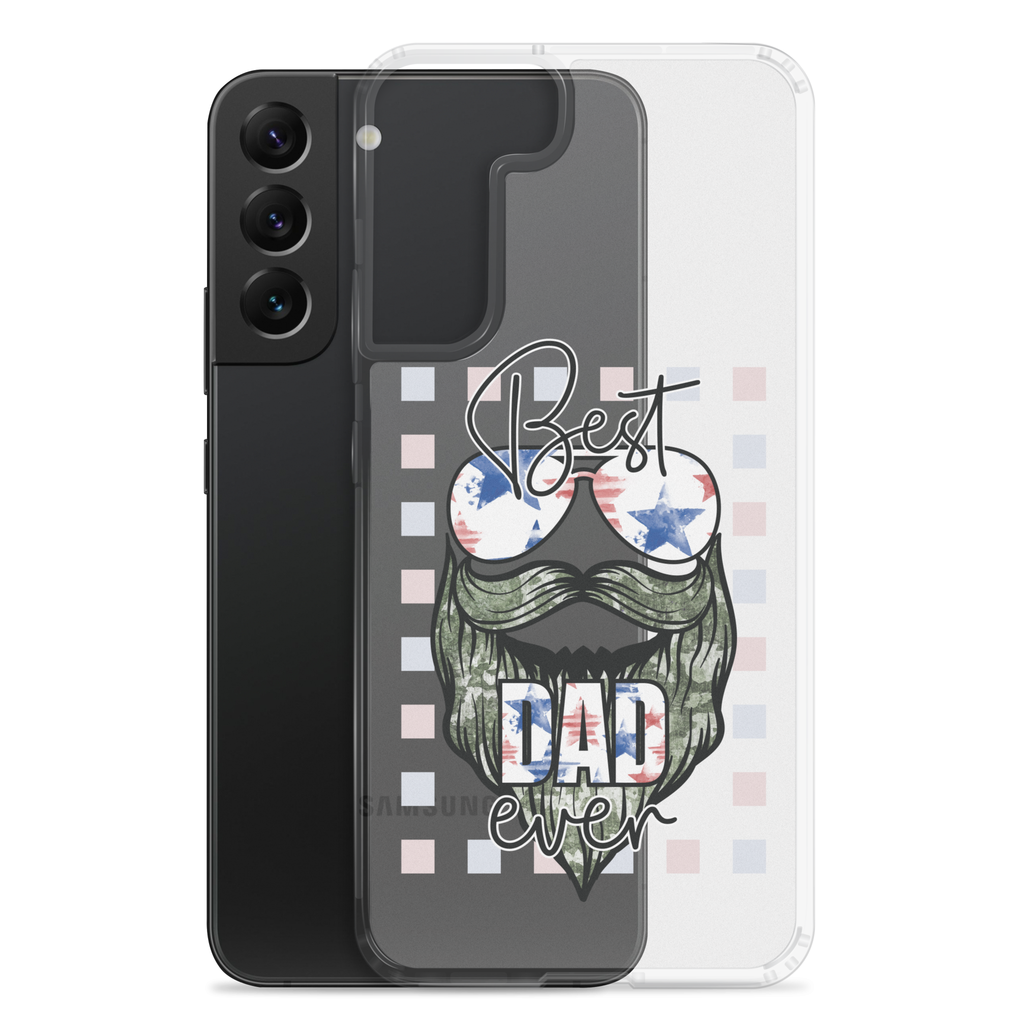 Best Dad Ever Clear Case for Samsung®