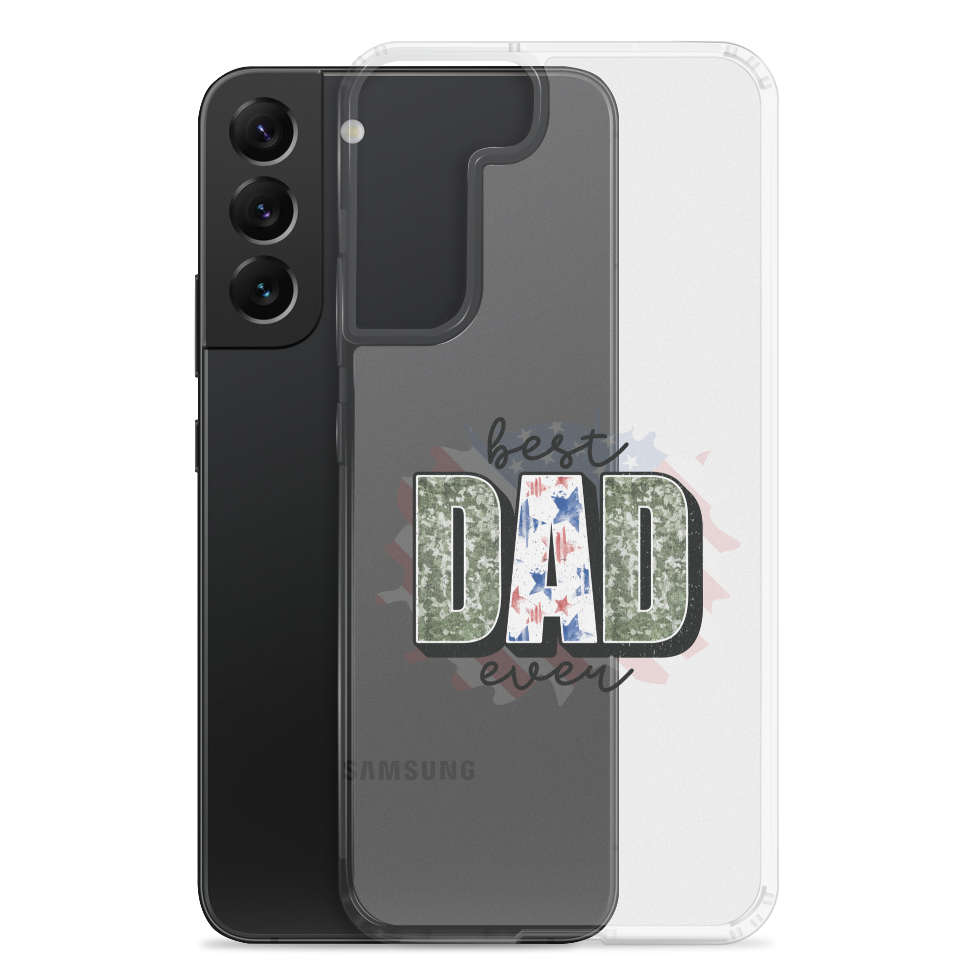 Best Dad Ever Clear Case for Samsung®