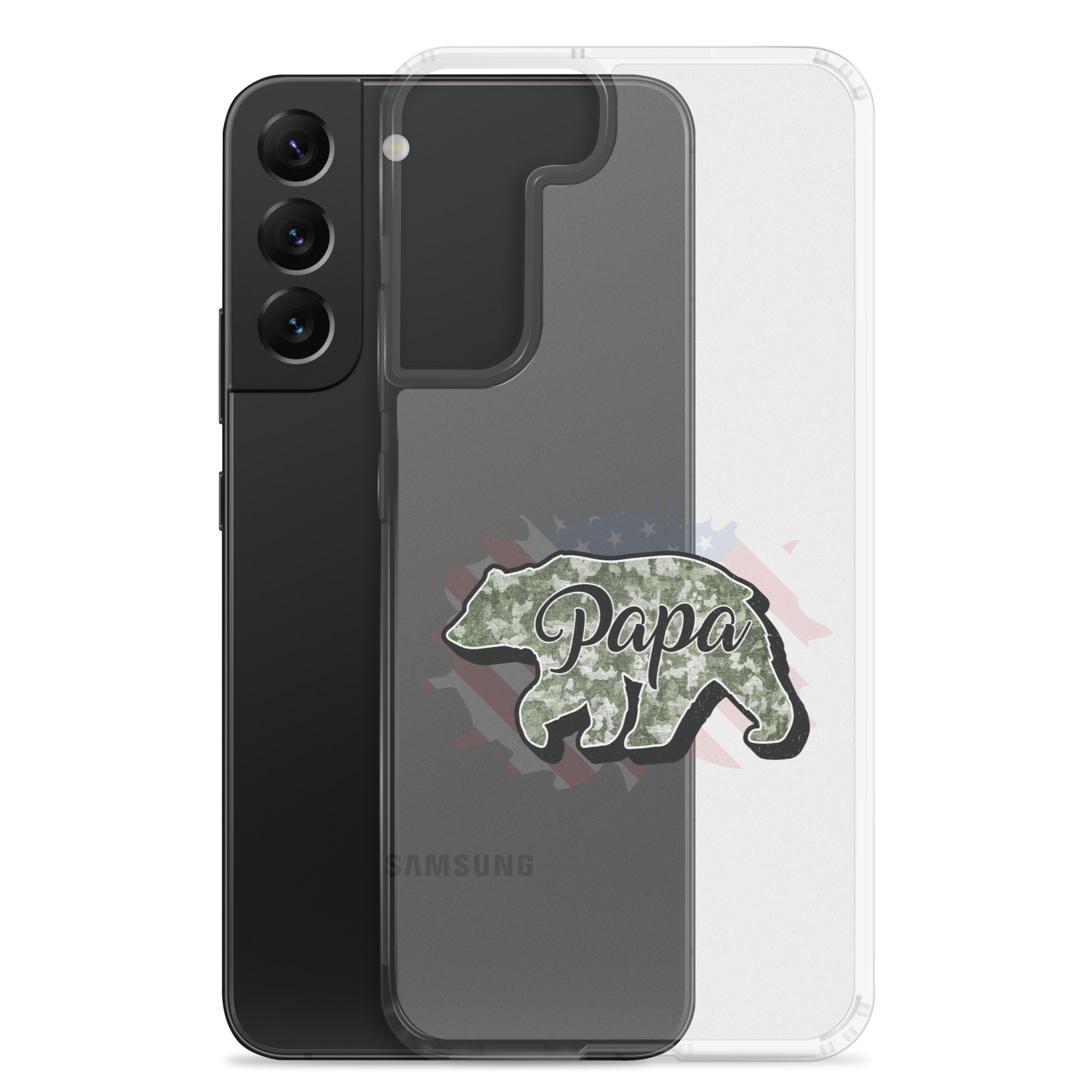 Bear Papa Clear Case for Samsung®