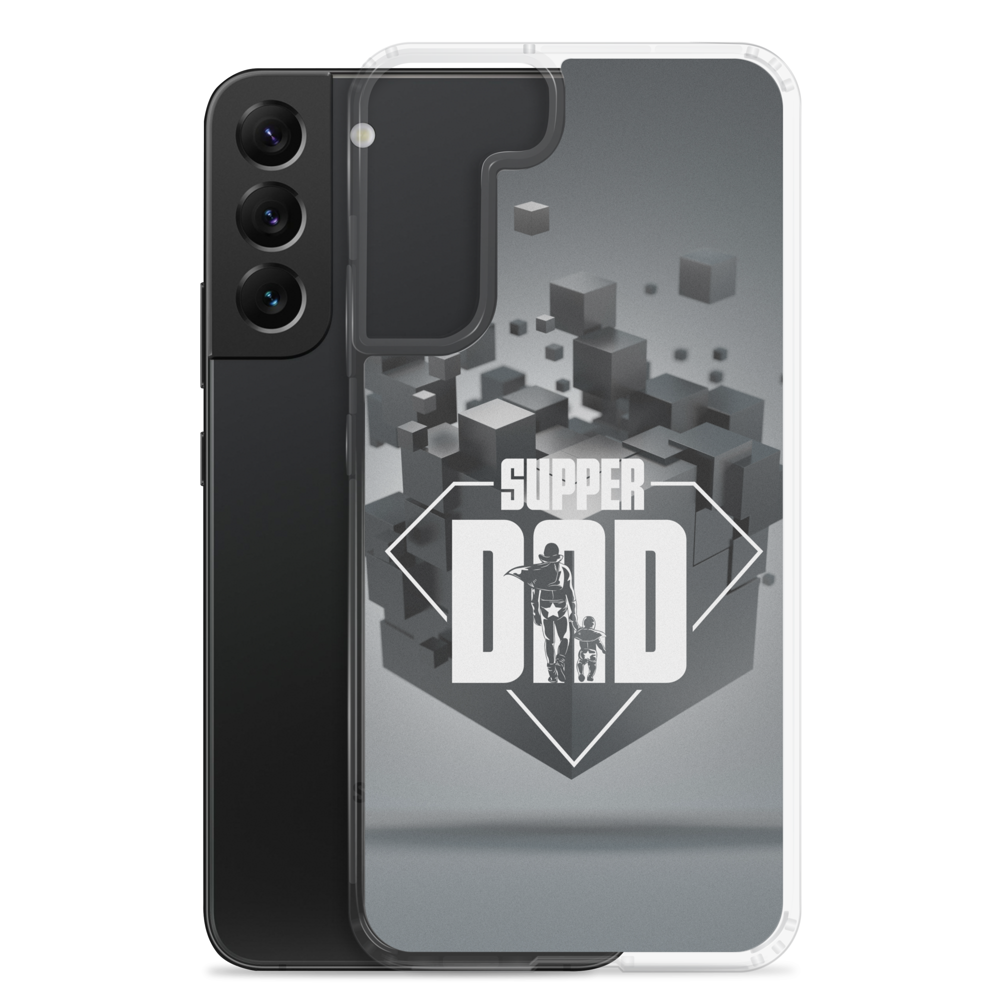 Super Dad Clear Case for Samsung®