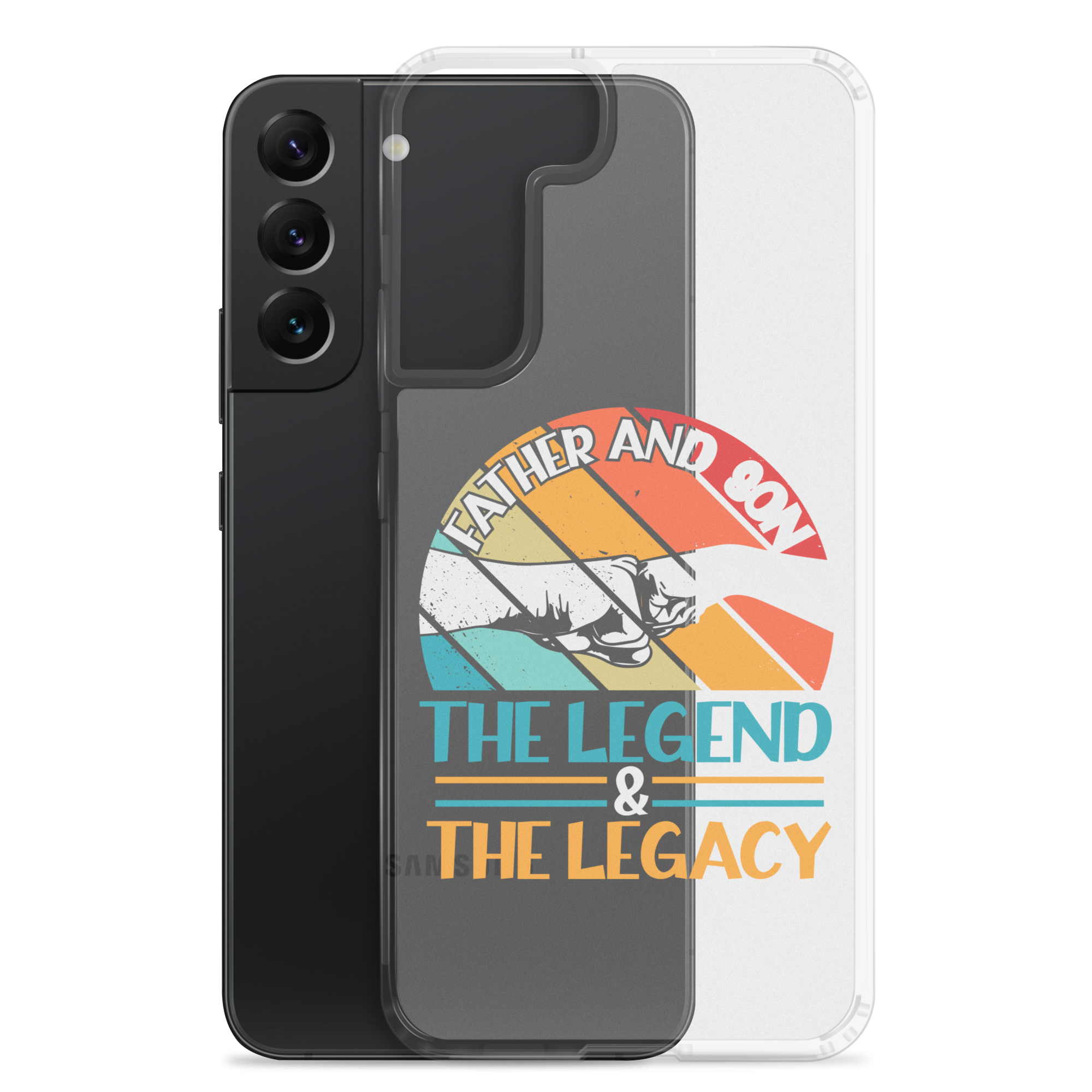 Father And Son The Legend And The Legacy Clear Case for Samsung®