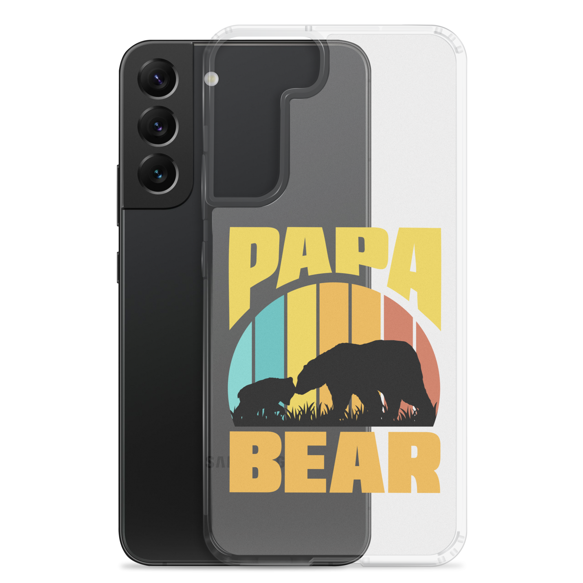 Papa Bear Clear Case for Samsung®