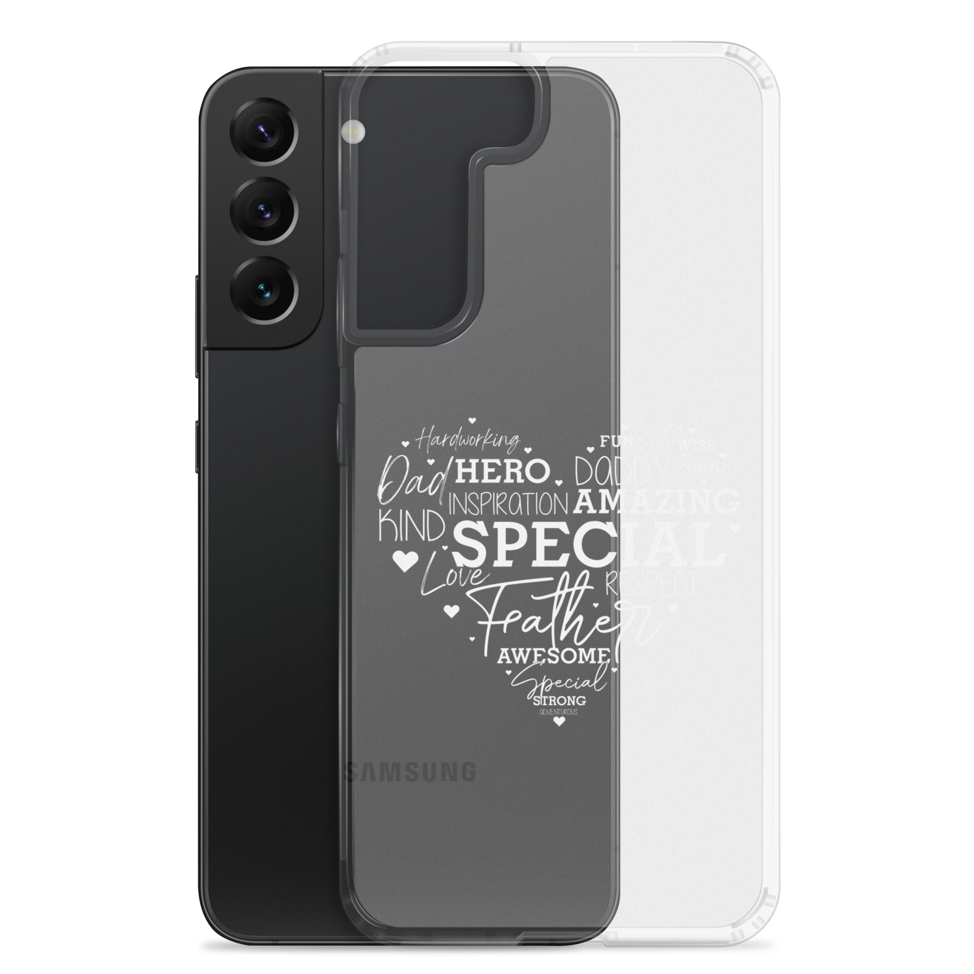 Father Special Hero Amazing Clear Case for Samsung®